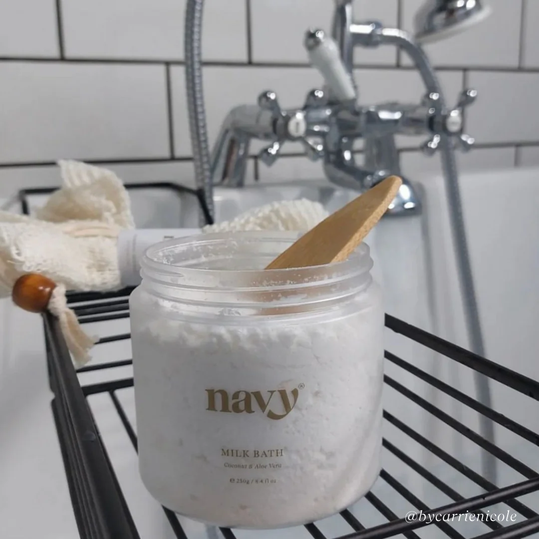 NAVY Milk Bath Organic – Organinis pieno vonios koncentratas 250 g
