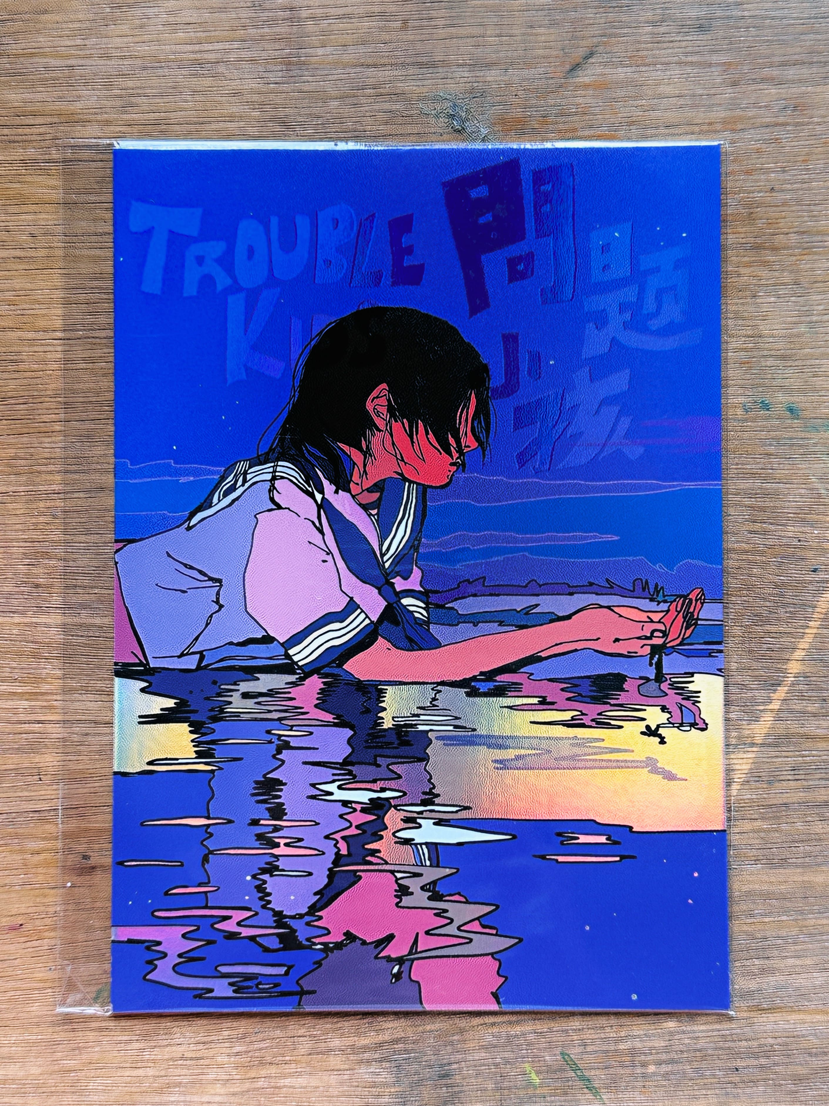 Postcard Series : TROUBLE KIDS