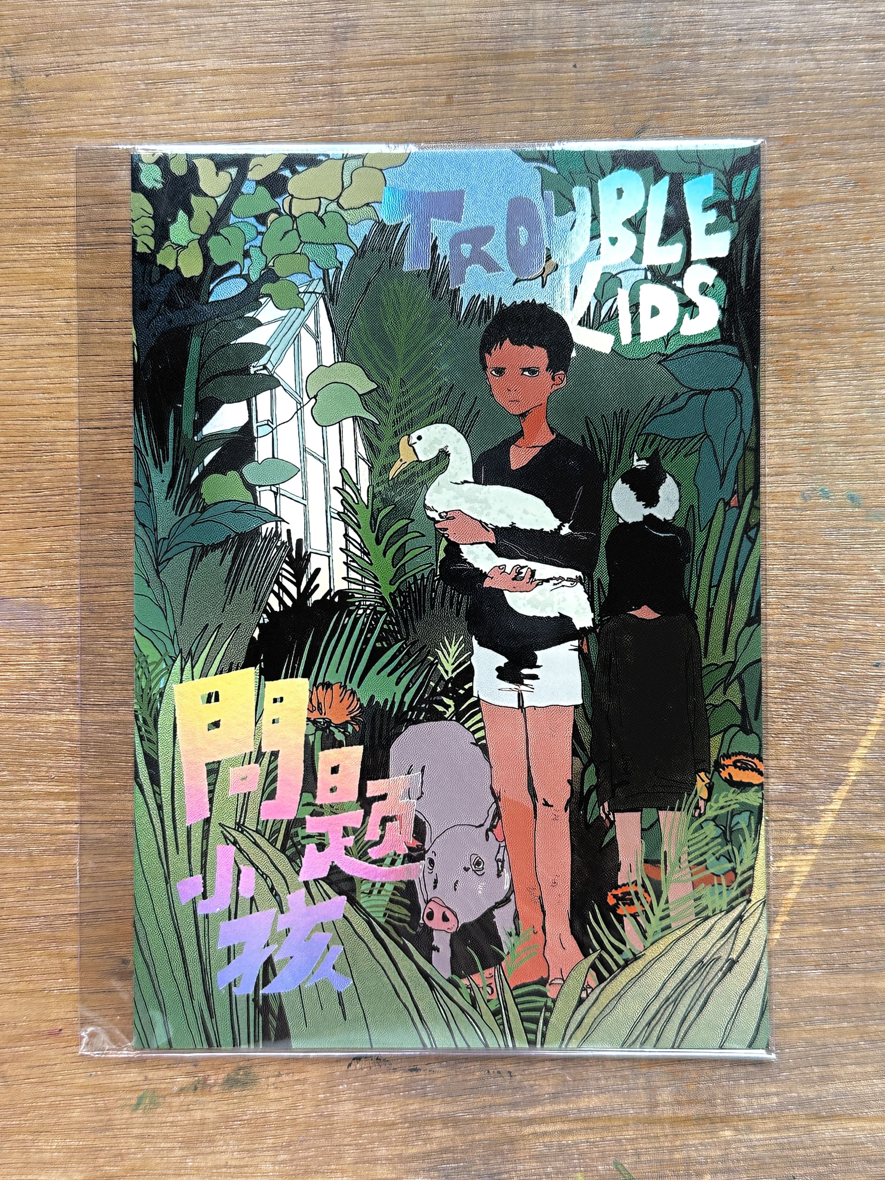 Postcard Series : TROUBLE KIDS