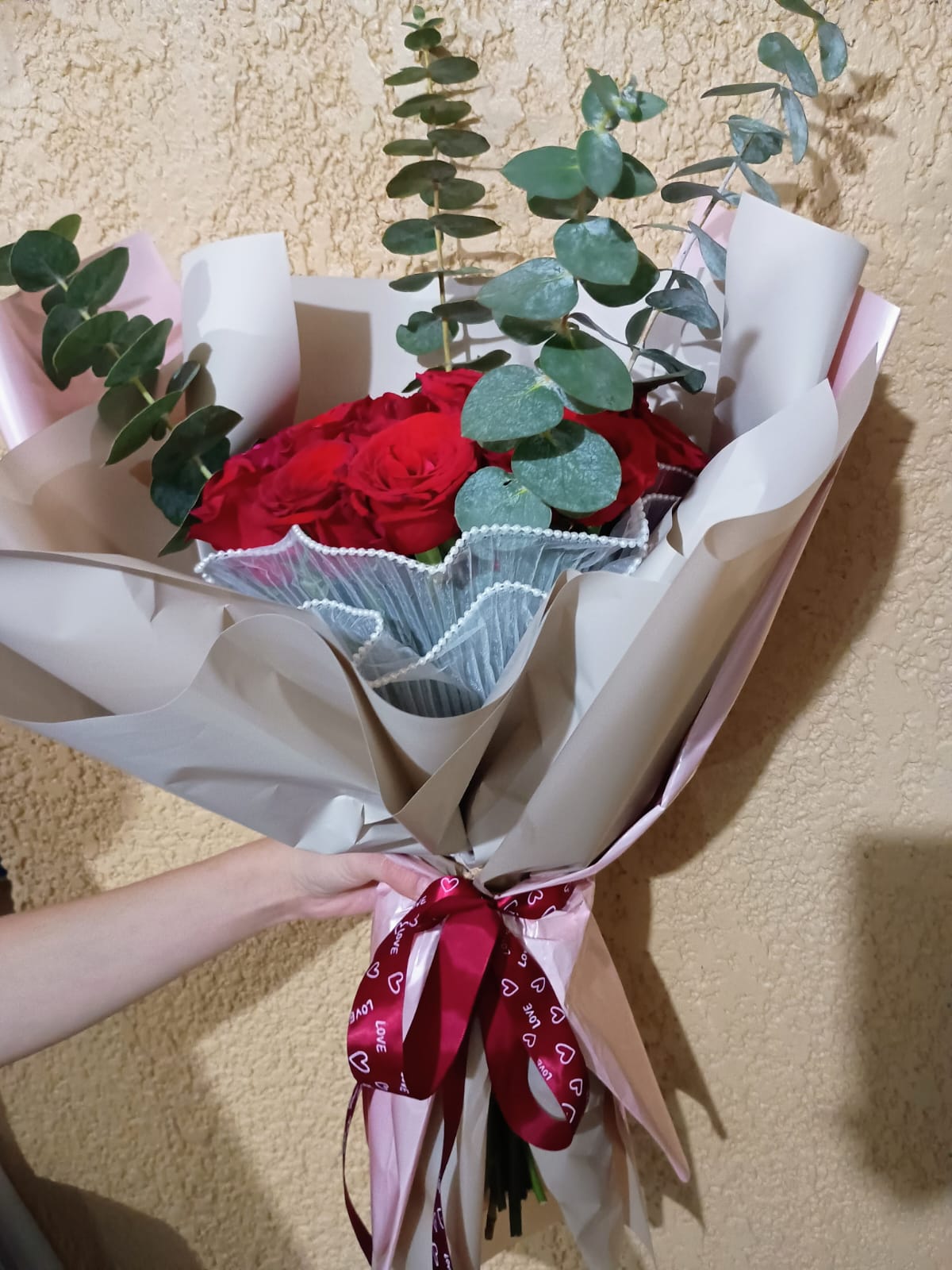Ramo de 12 rosas rojas