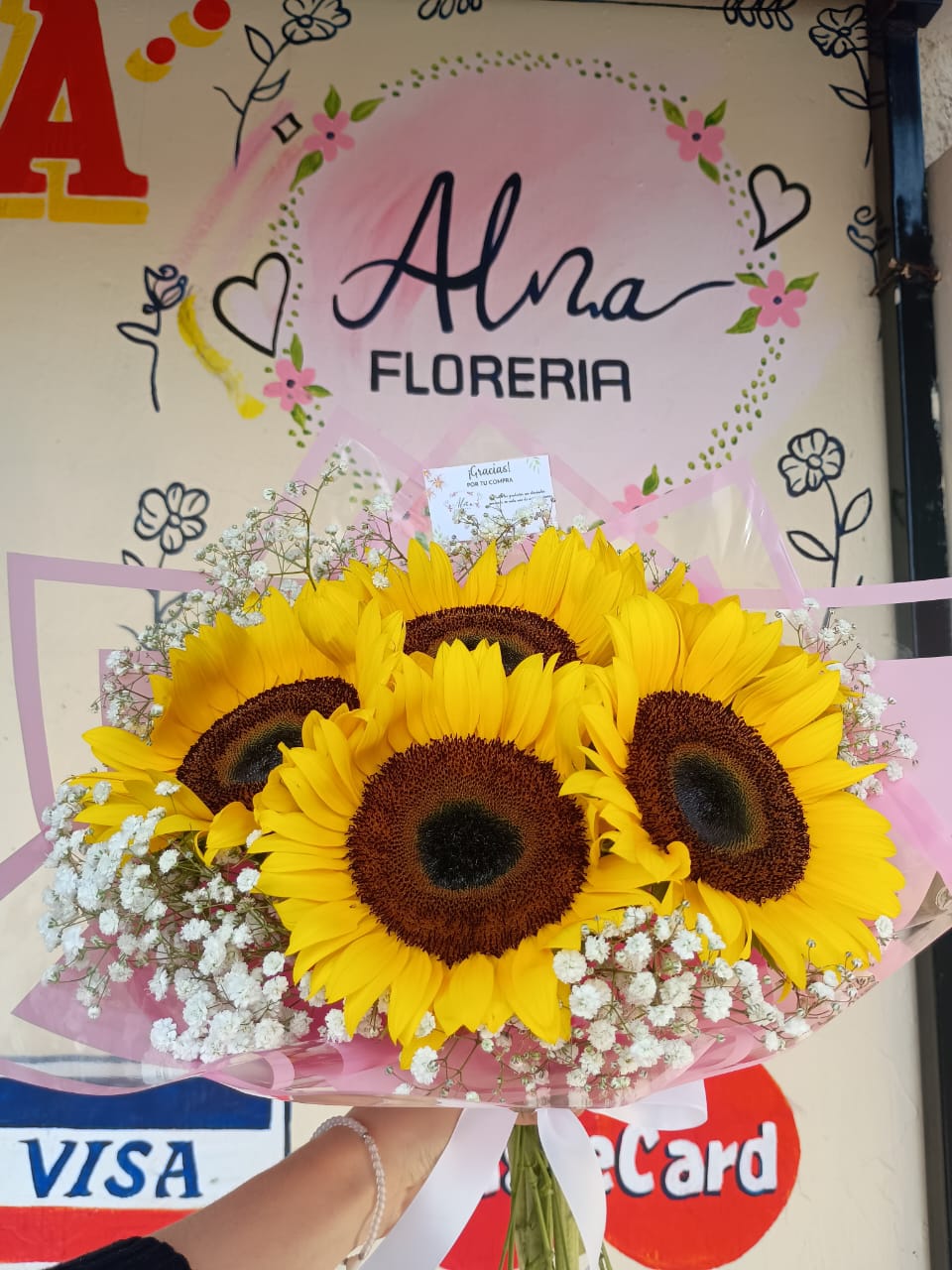 Ramo de girasoles