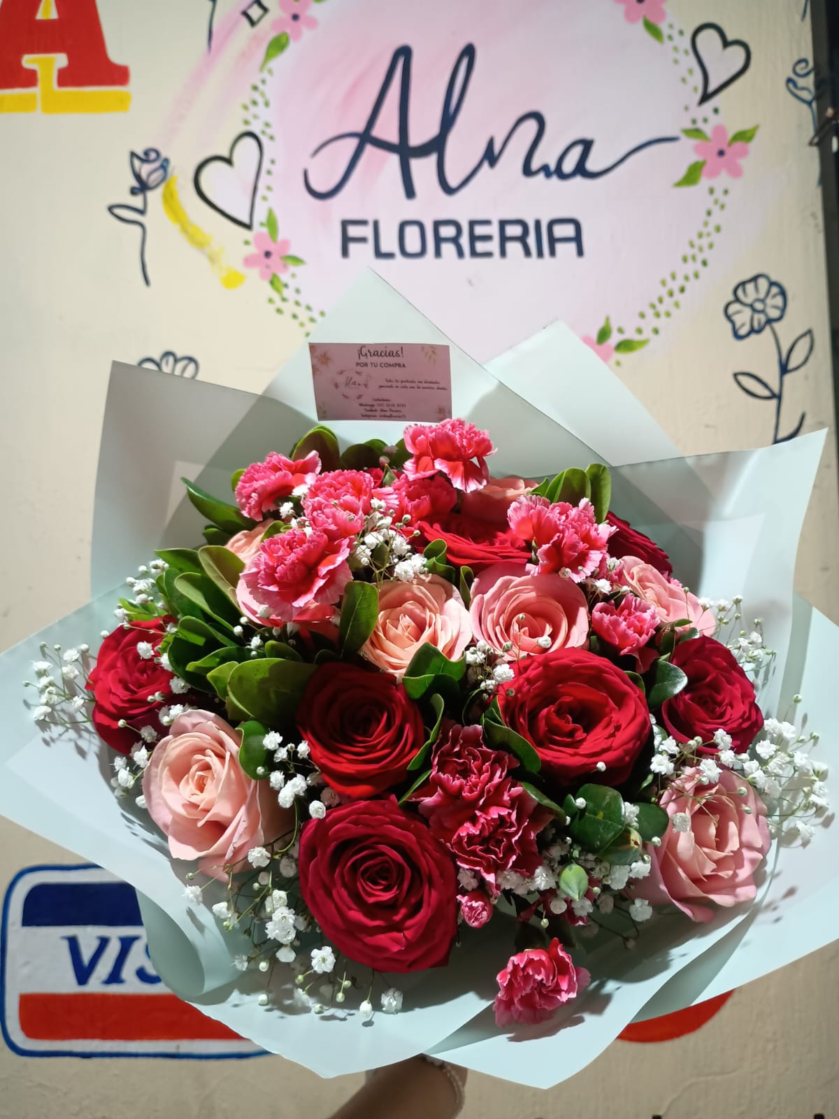 Ramo de flores frescas