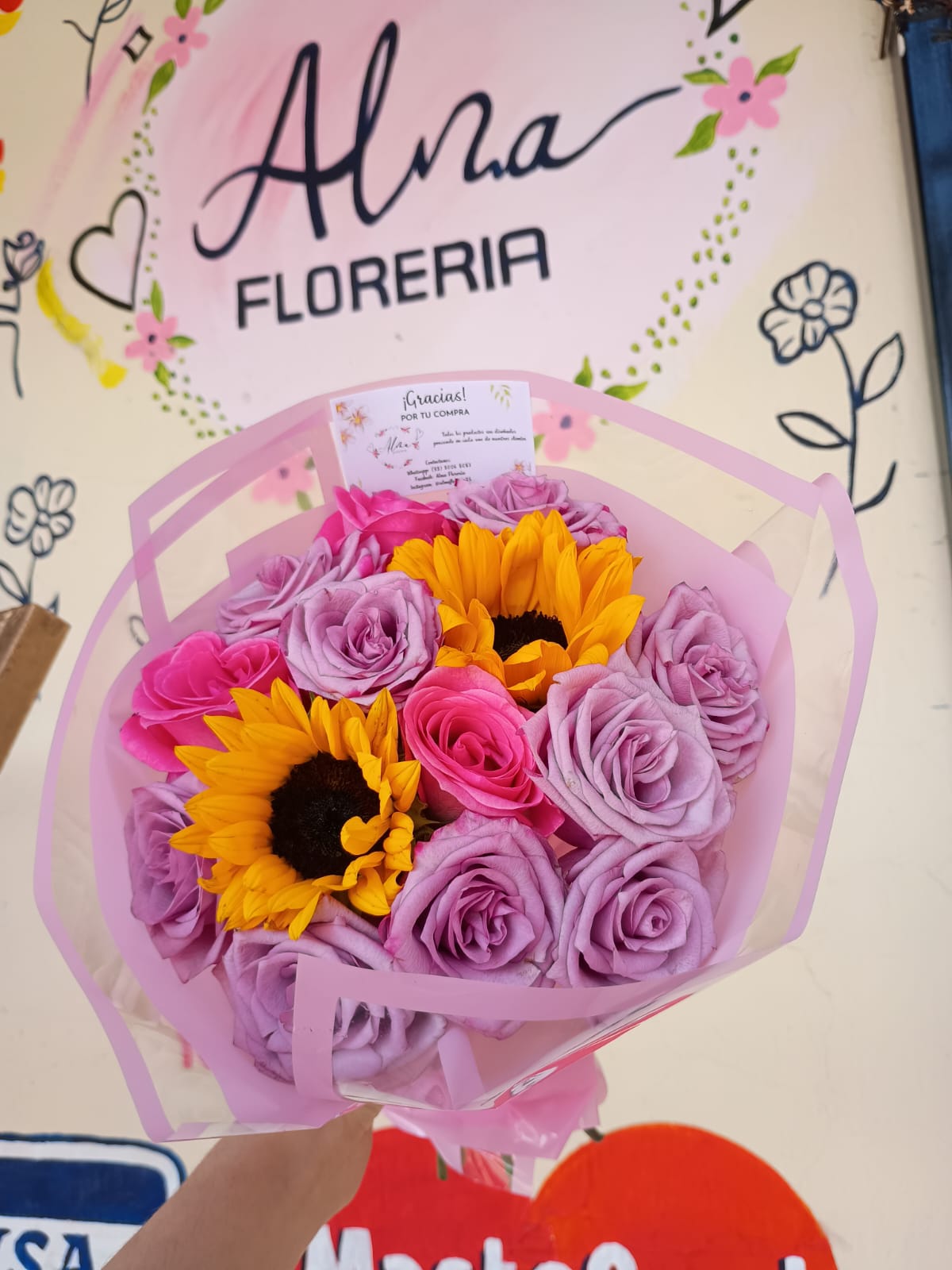 Ramo de flores mixtas