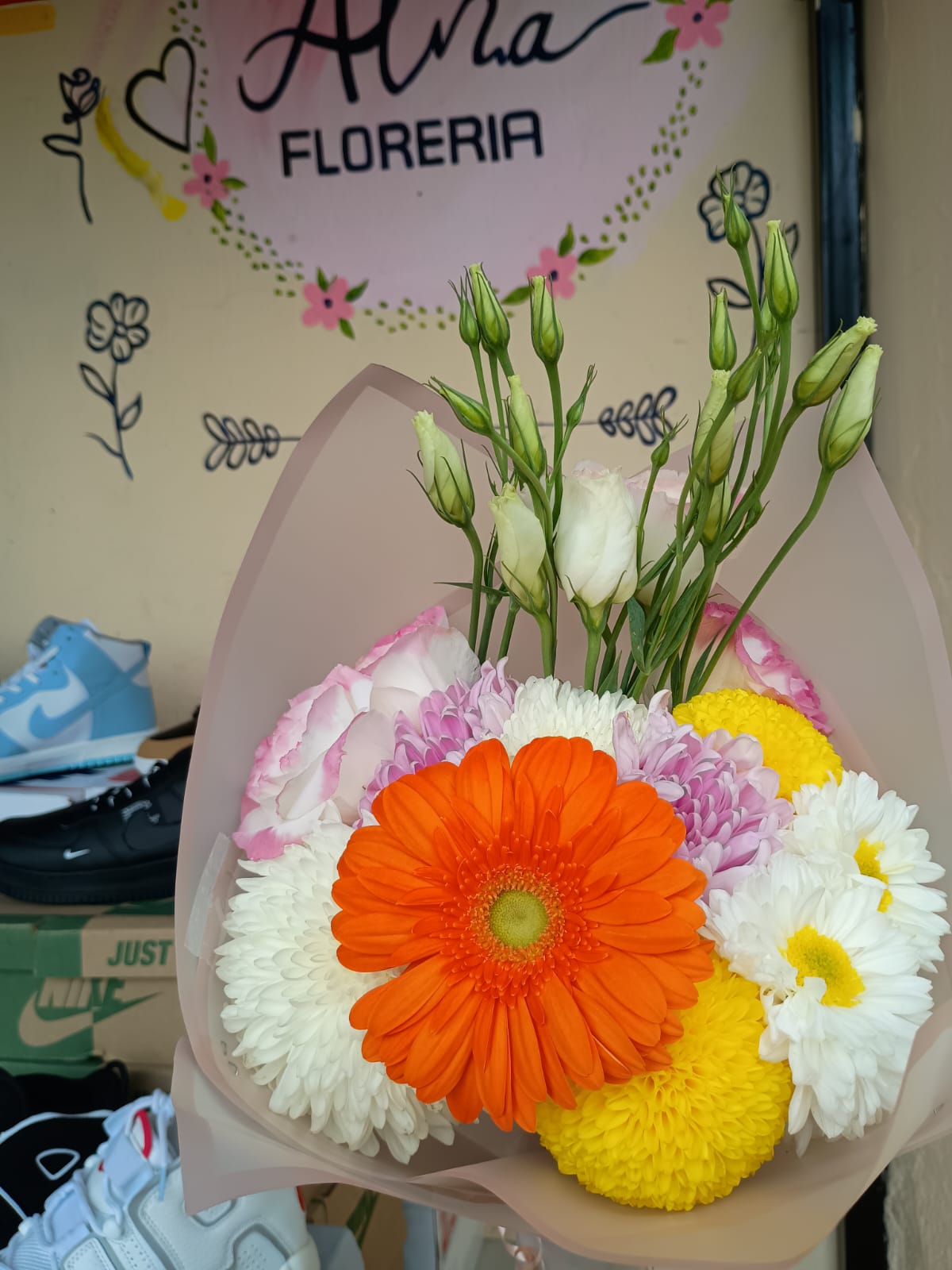 Ramo de flores frescas