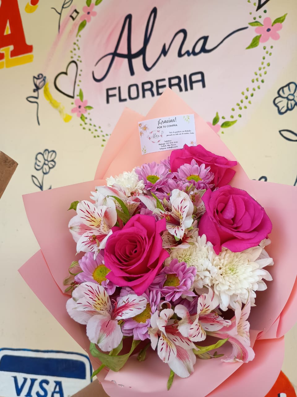 Ramo de flores frescas