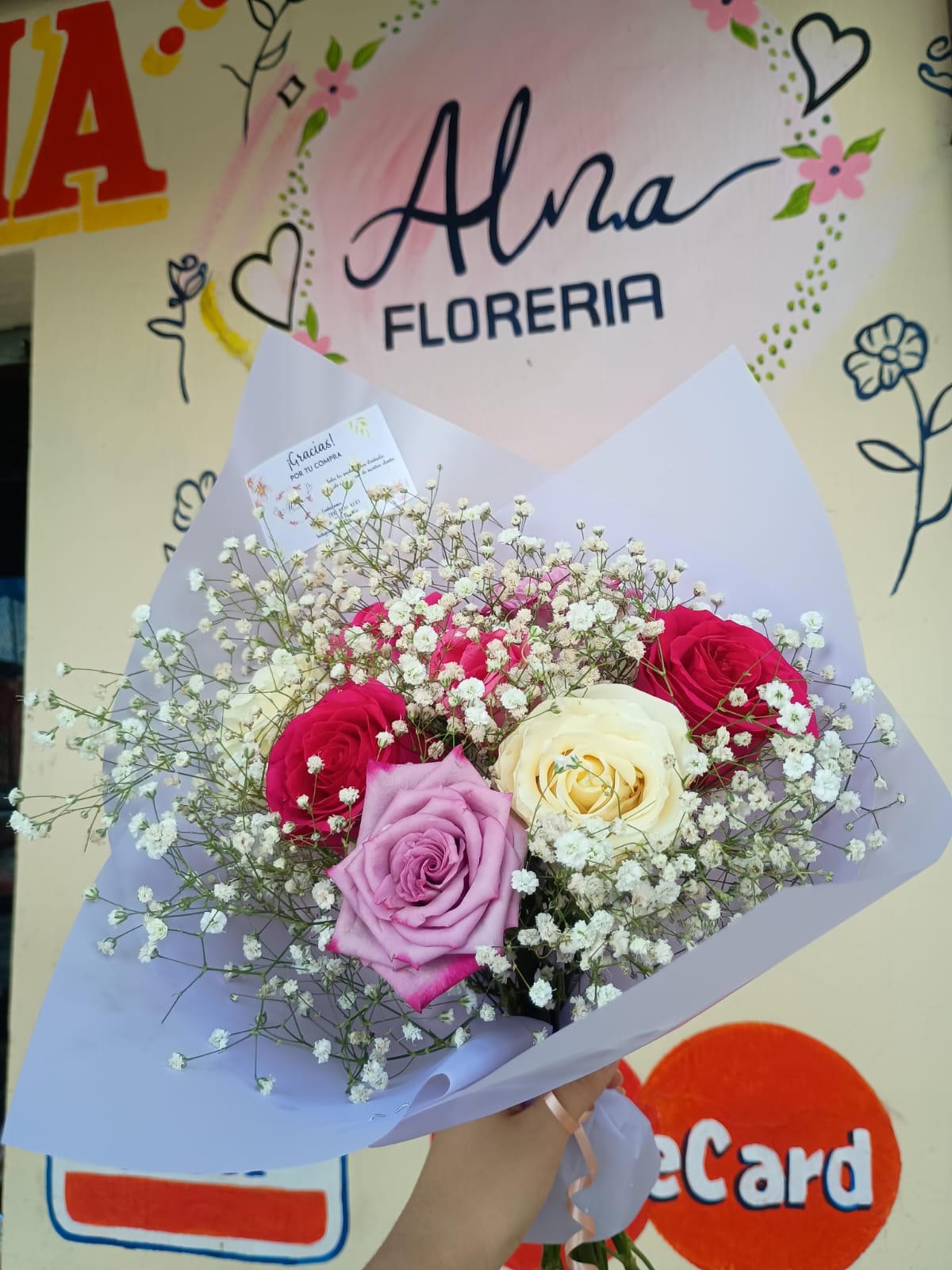 Ramo de flores mixtas