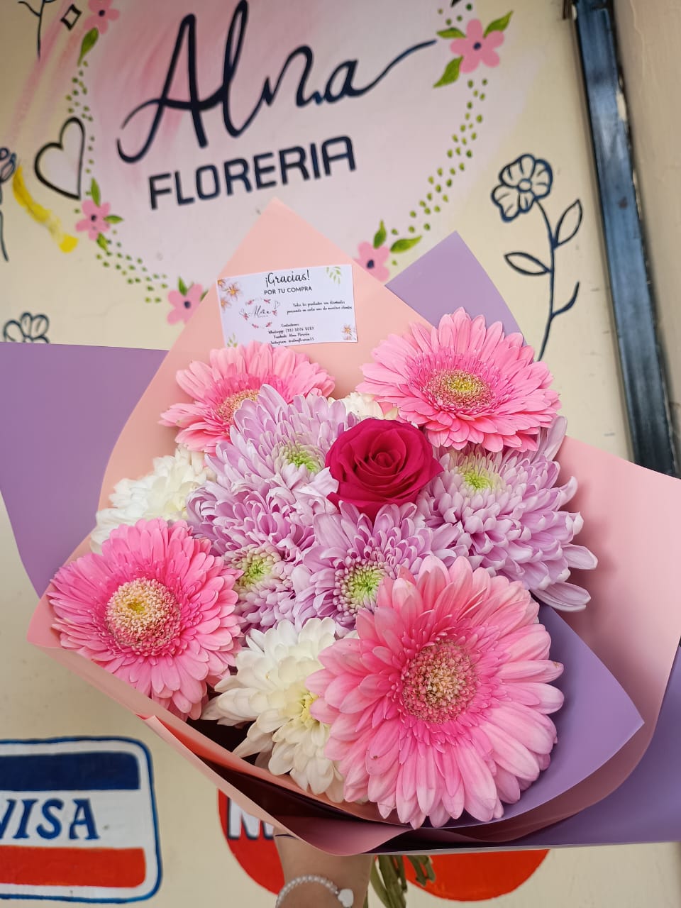 Ramo de flores frescas