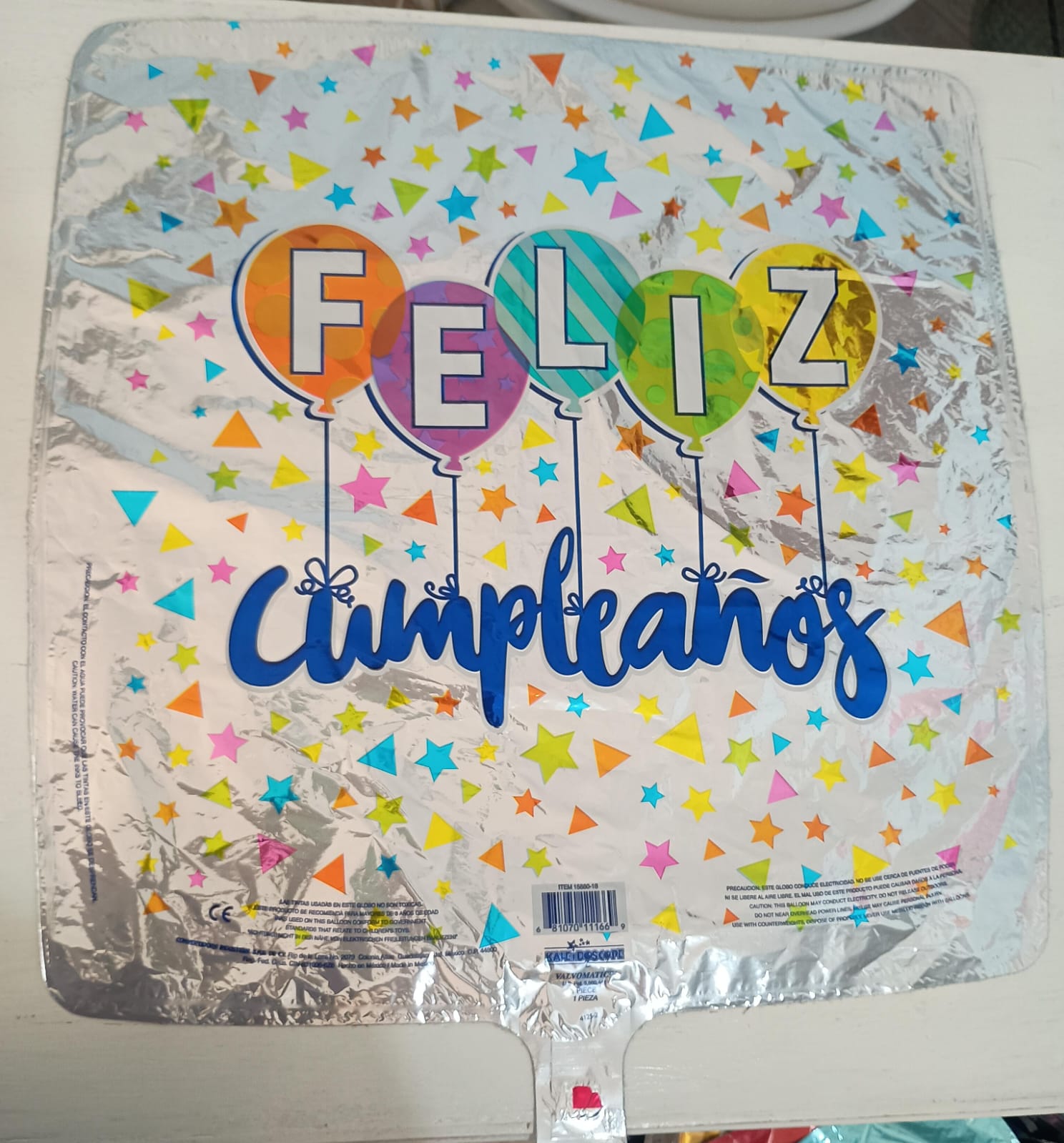 Globo de cumpleaños