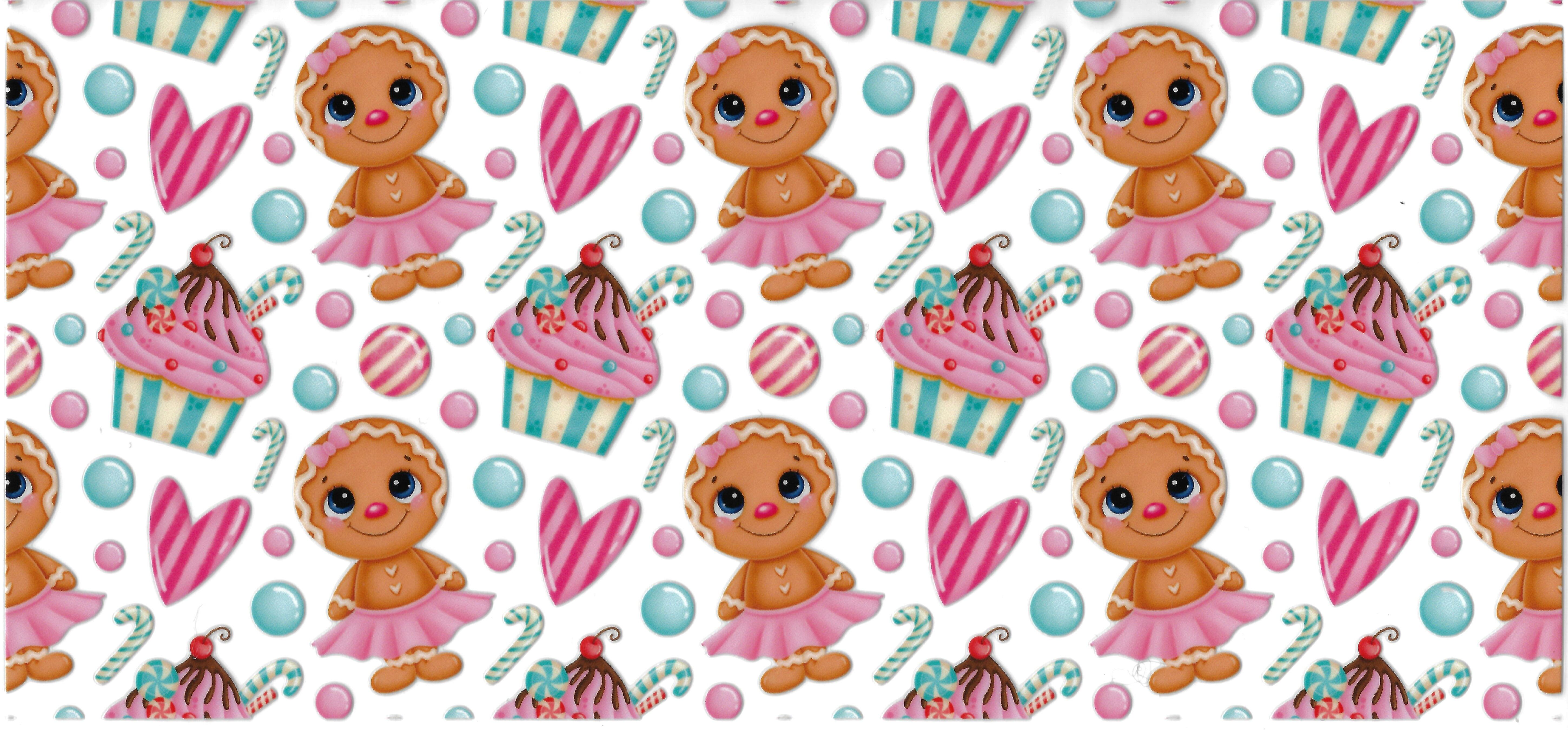 Cute Gingerbread Girl