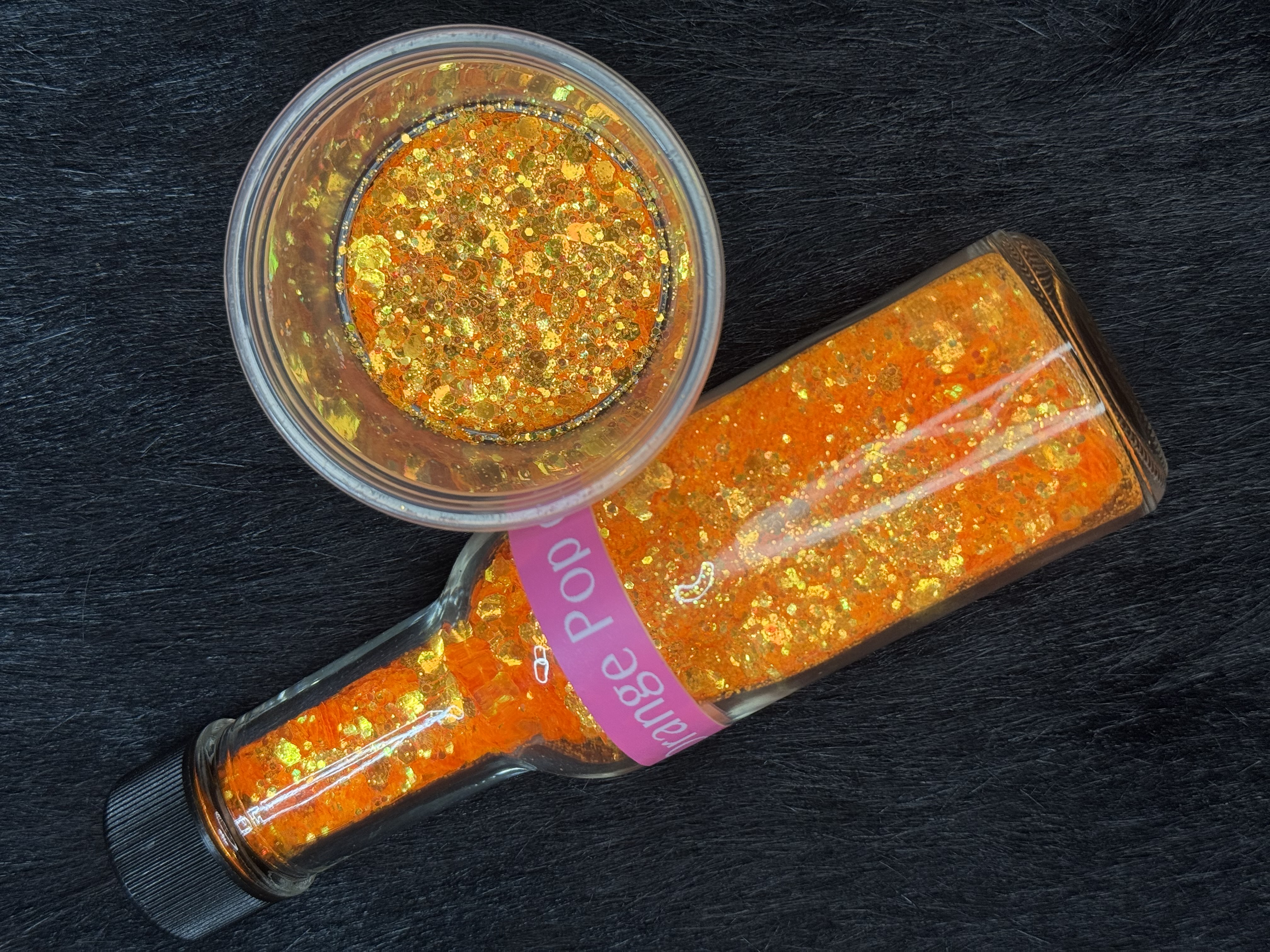 Orange Pop - CHUNKY GLITTER