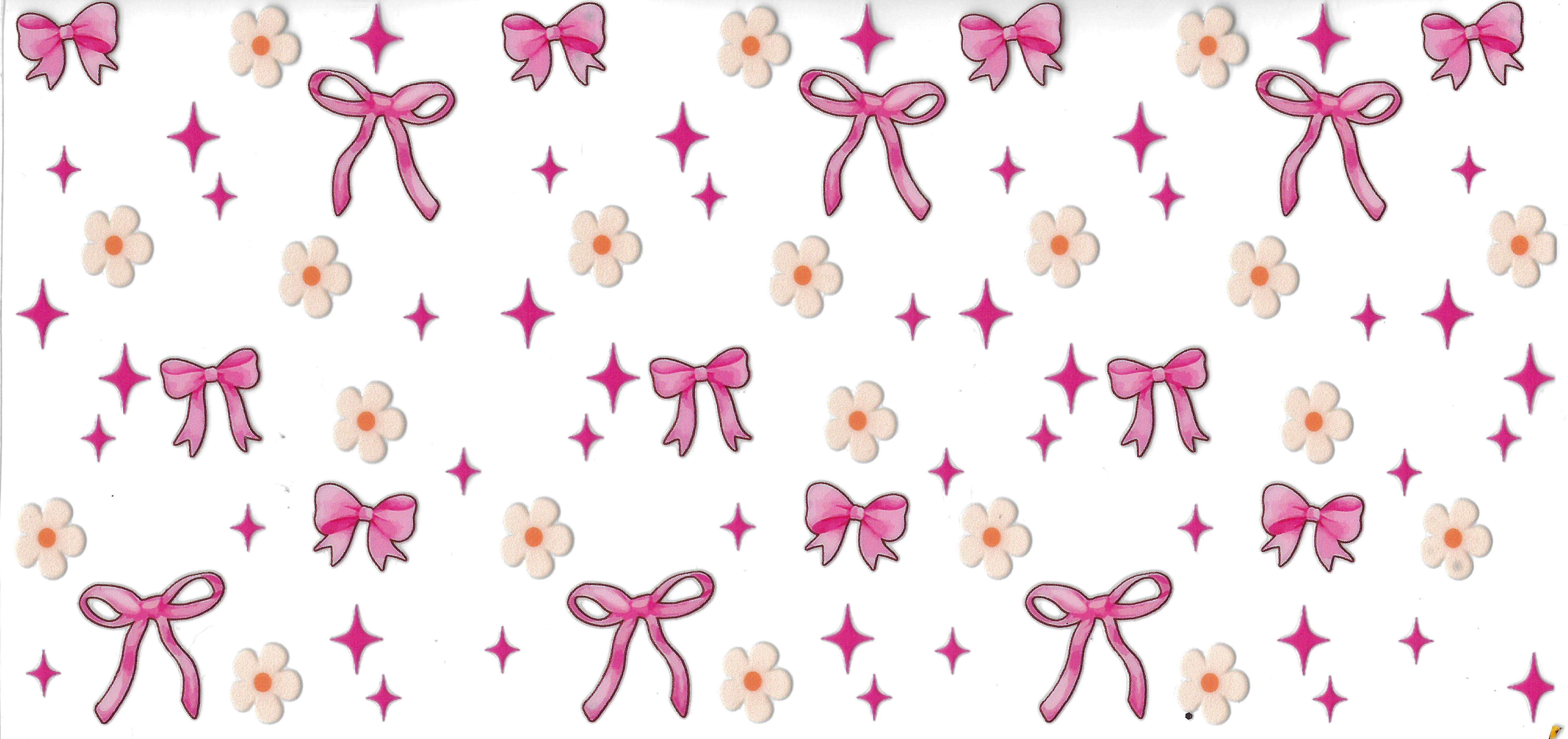 Pink Bows and Daisey's 