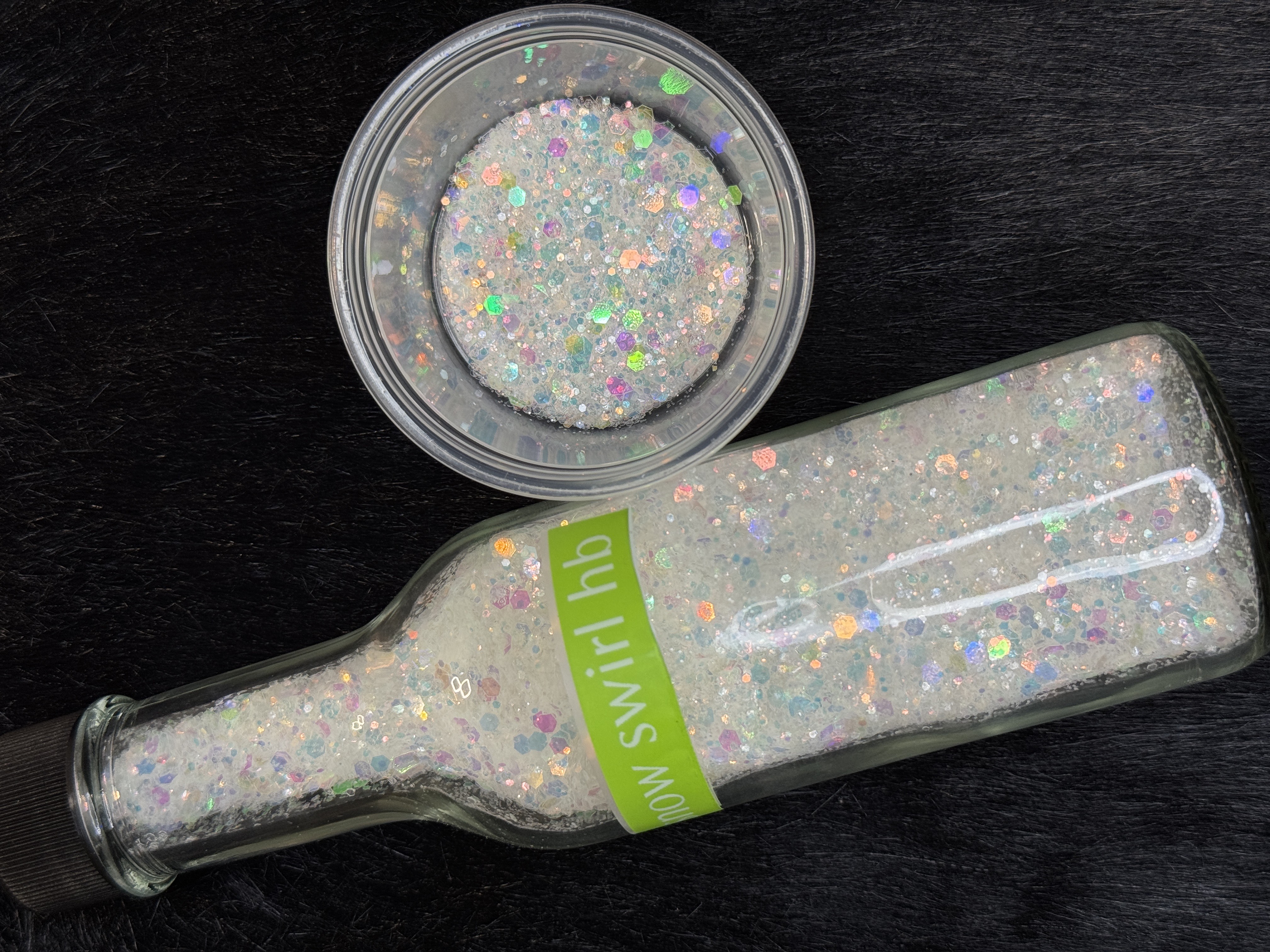 Snow Swirl - CHUNKY GLITTER