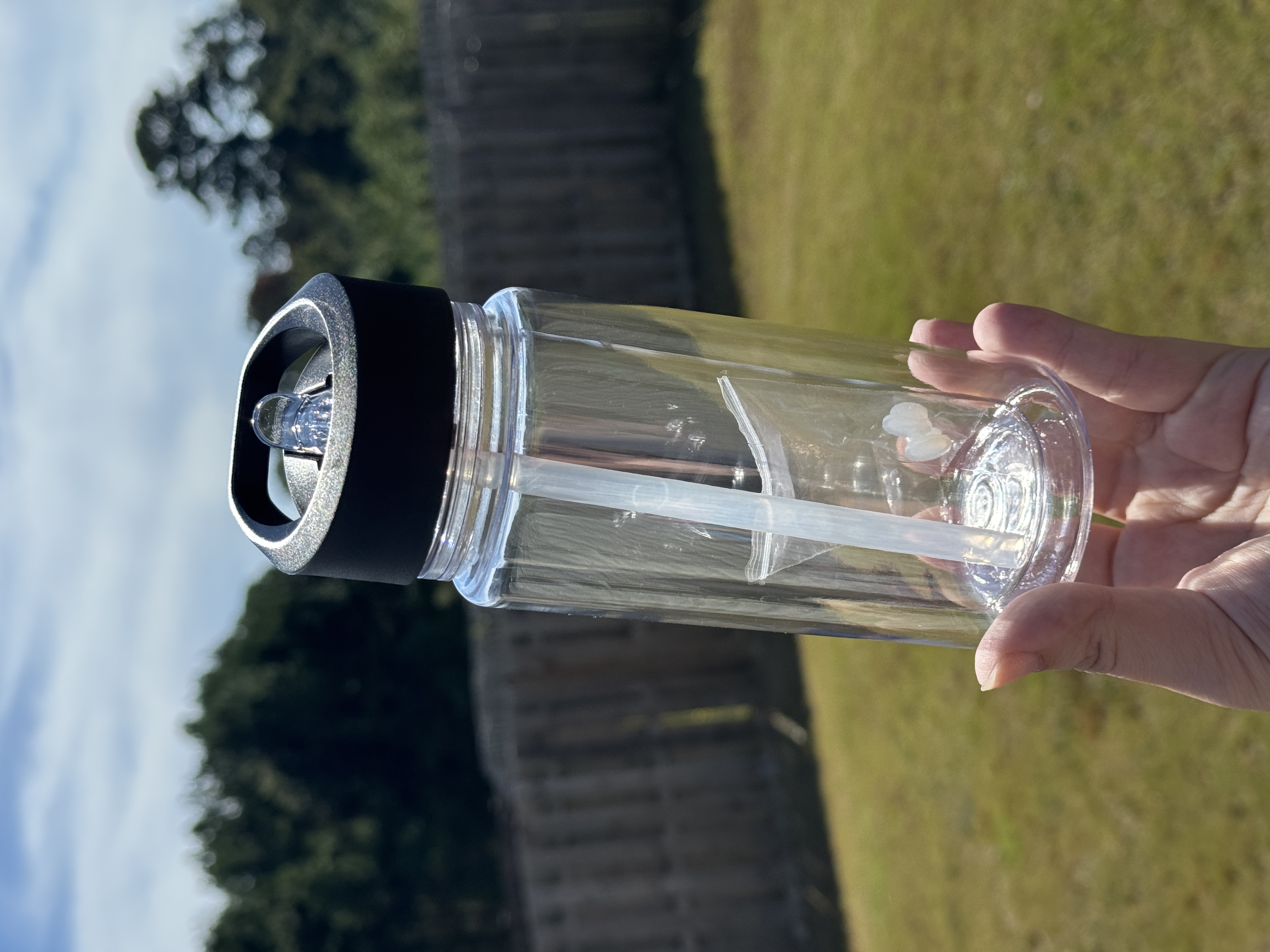 10oz Kids Acrylic Snow Globe Bottle