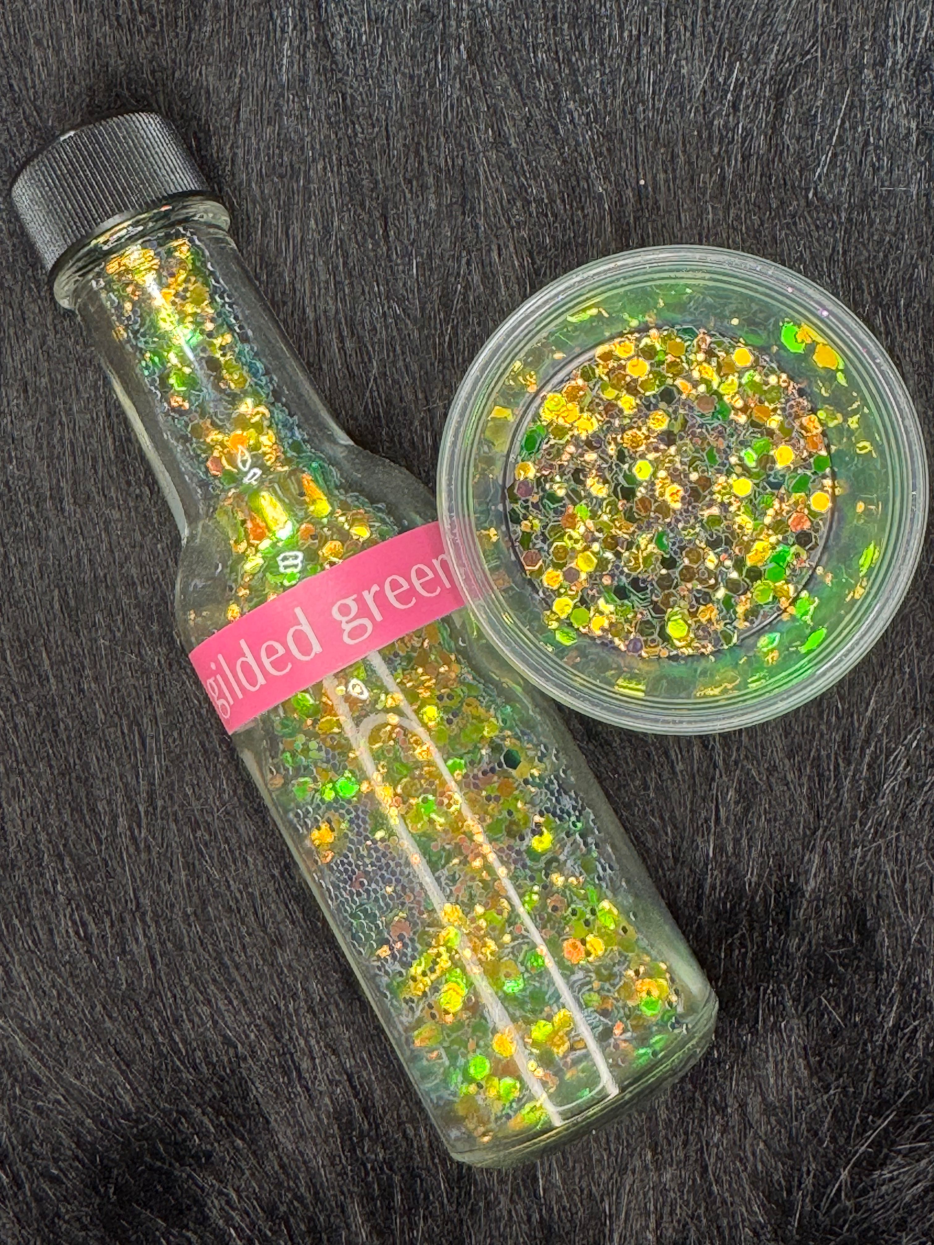 Gilded Green - CHUNKY GLITTER