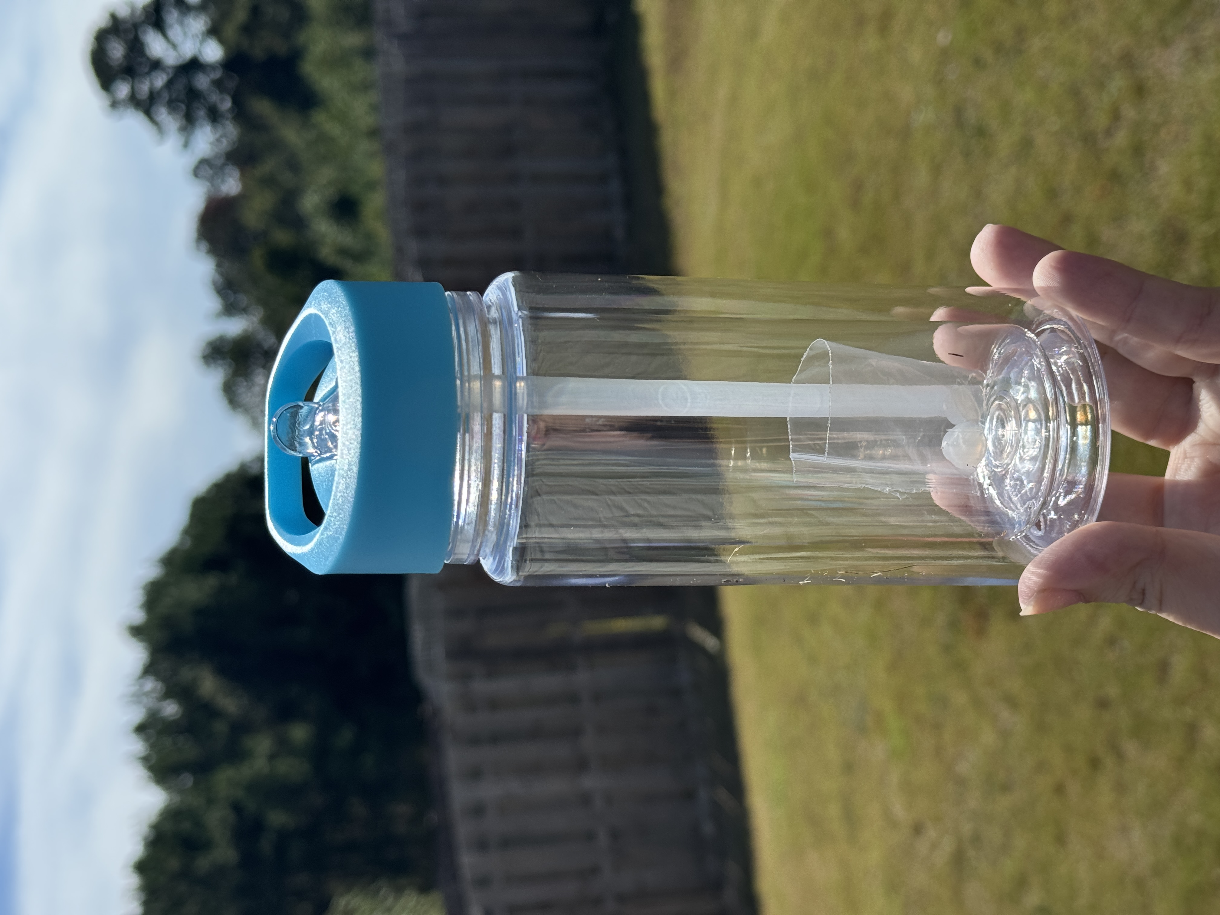 10oz Kids Acrylic Snow Globe Bottle