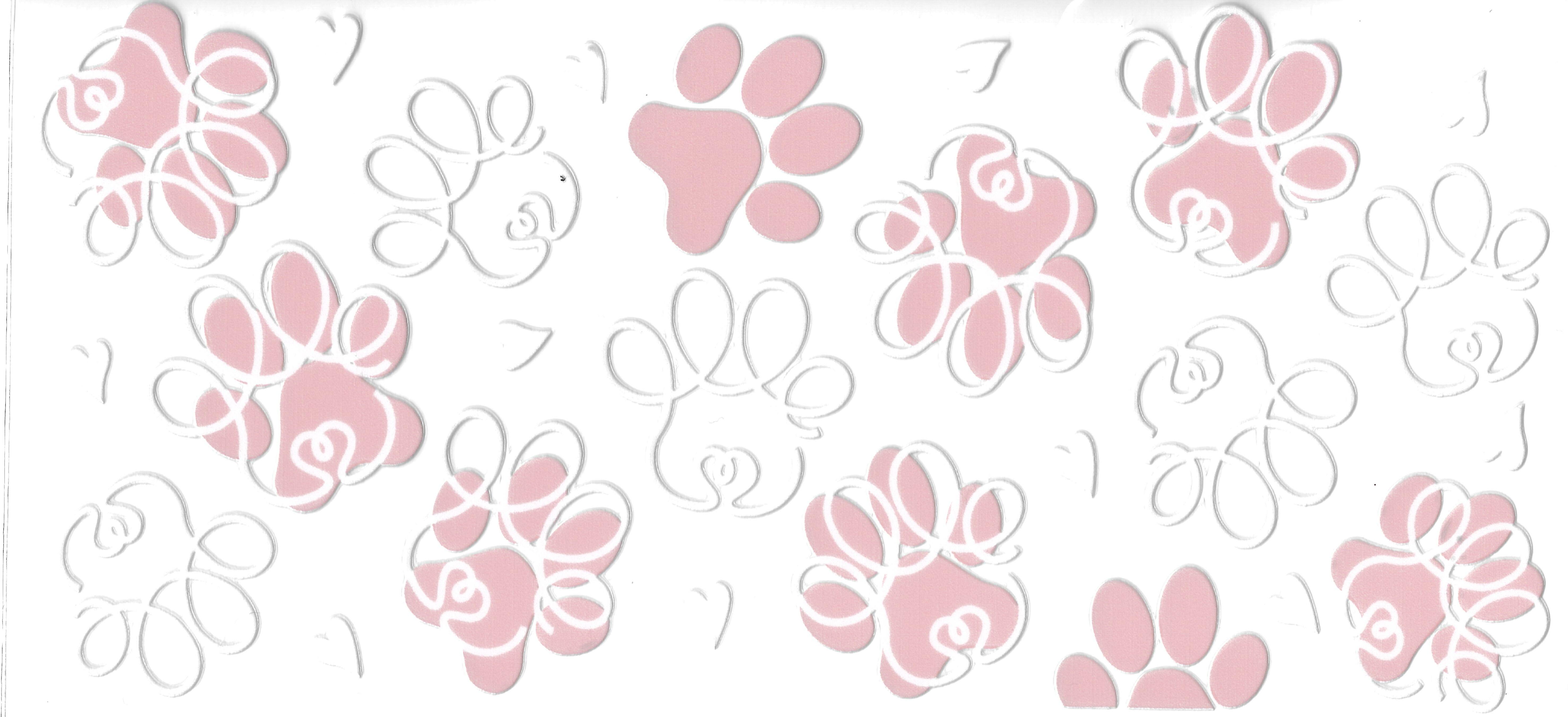 Pink Dog Paws