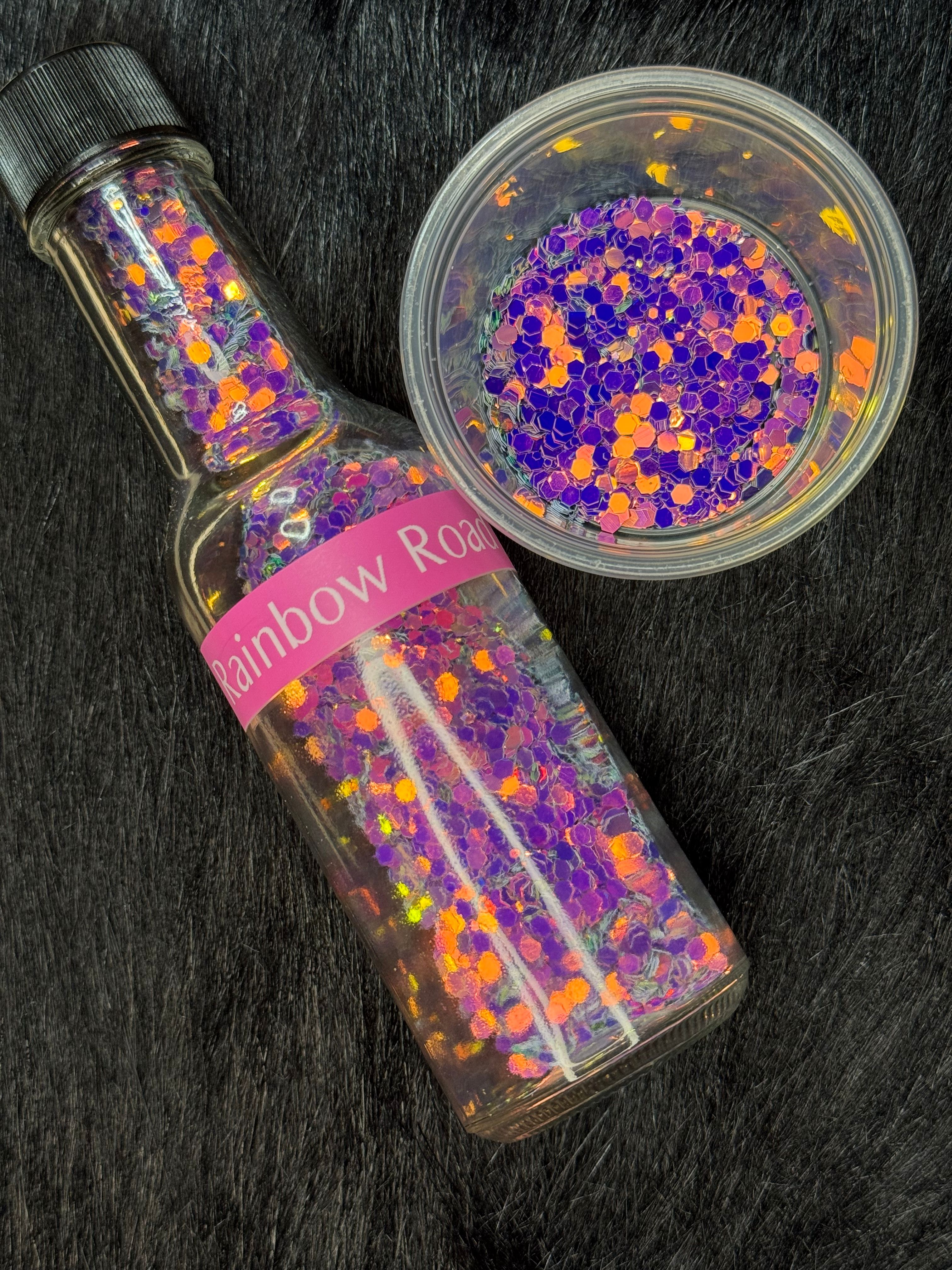 Rainbow Road Chameleon - CHUNKY GLITTER