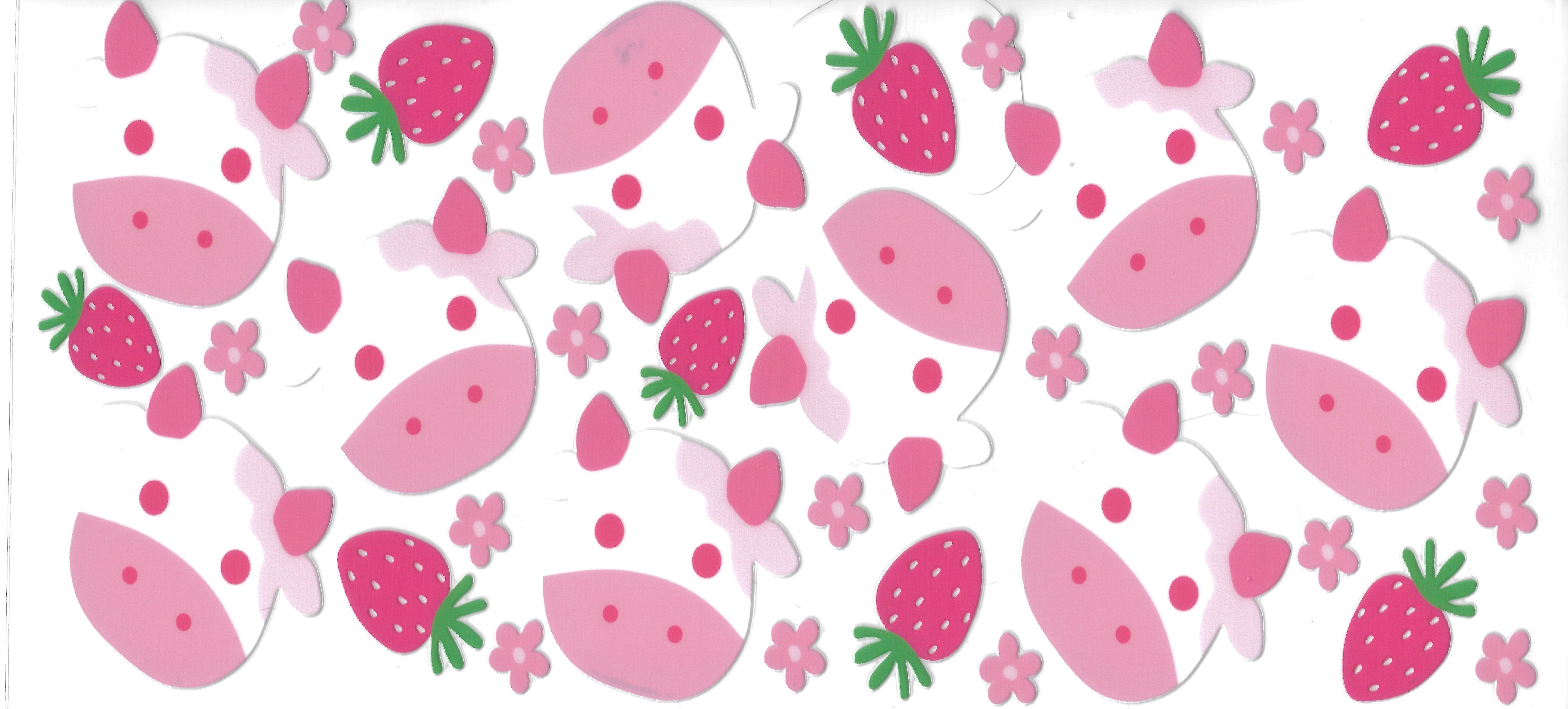 Strawberry Milk Cows