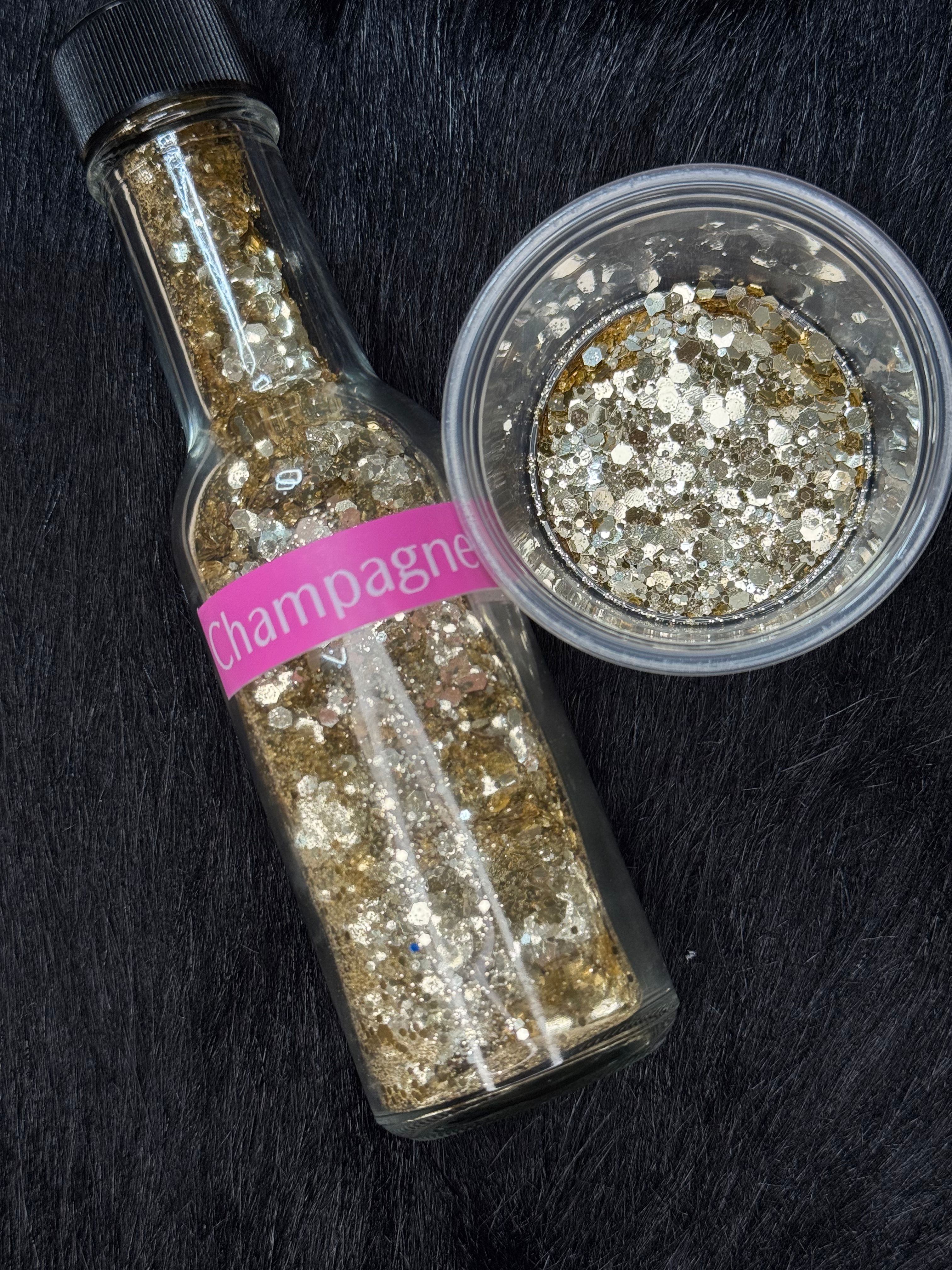 Champagne Twist - CHUNKY GLITTER