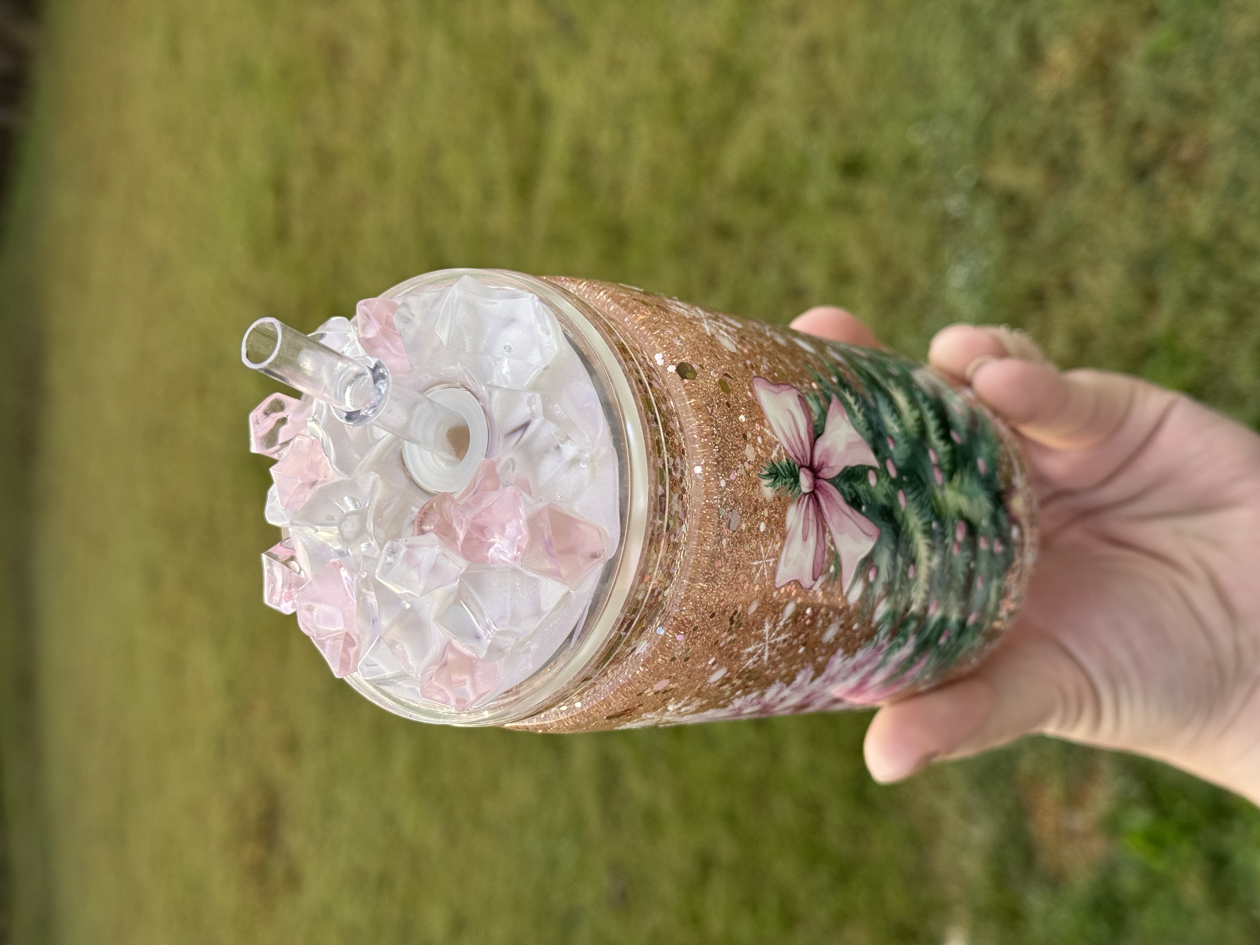 Custom Decorated Lid Add On