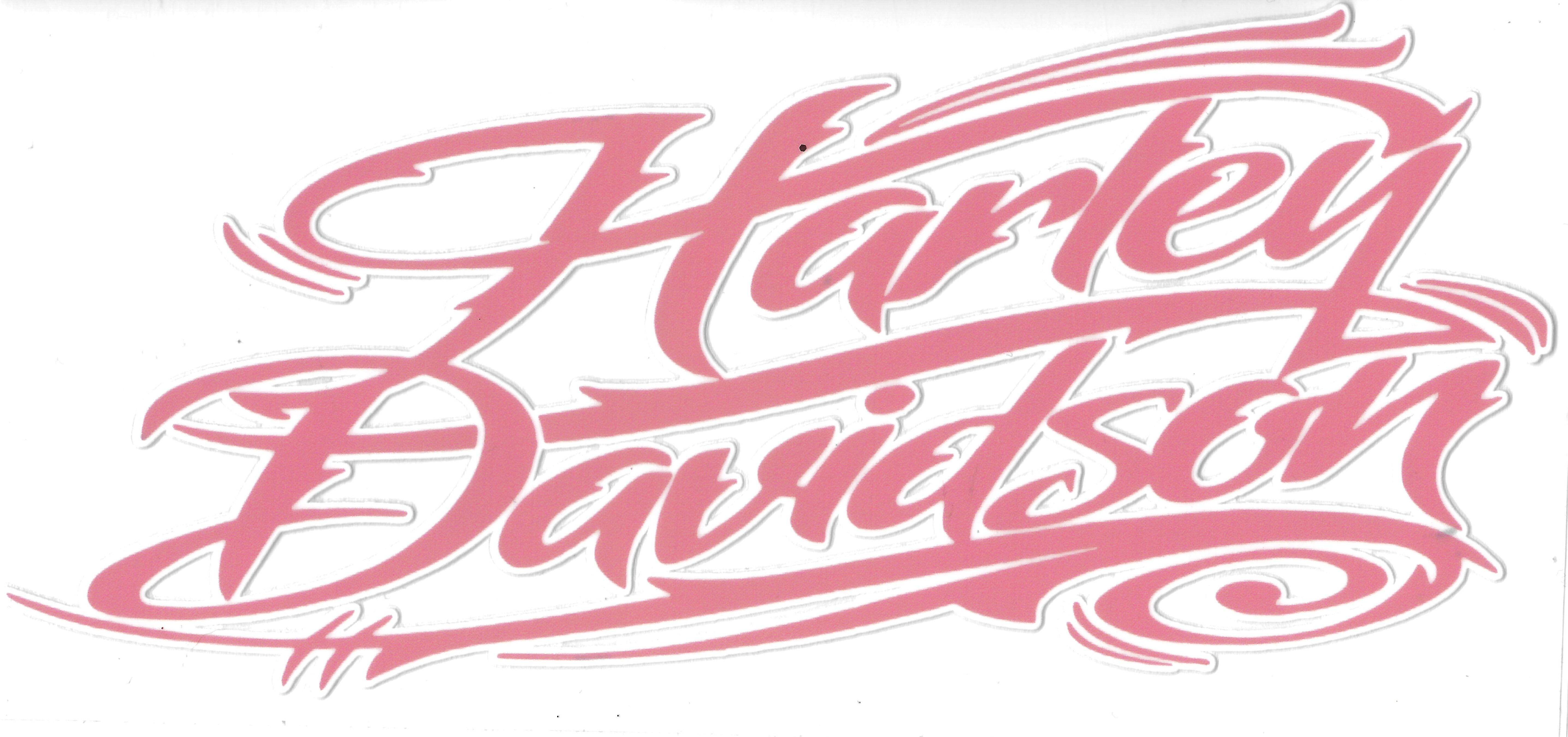 Pink Harley Davidson