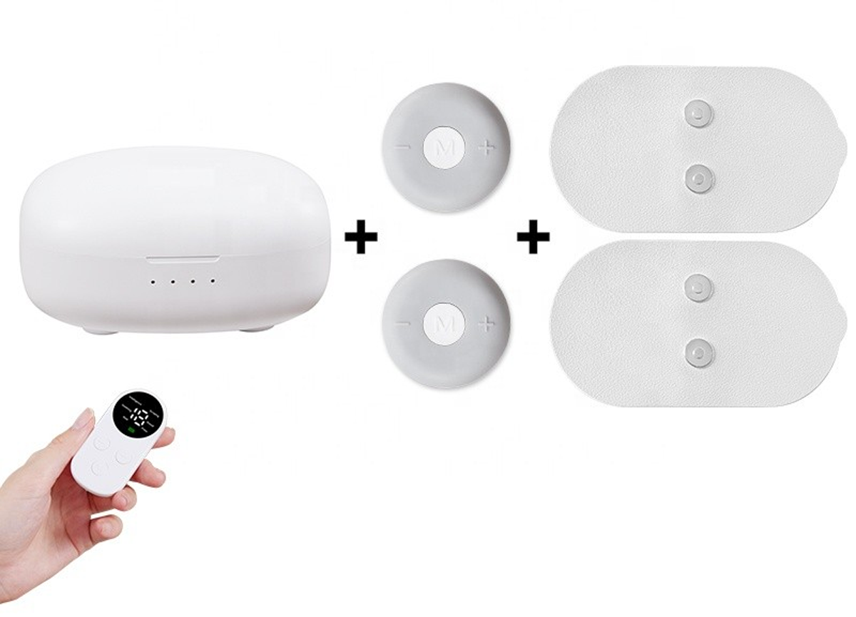 Wireless TENS: Dual Host Wireless TENS+EMS Device