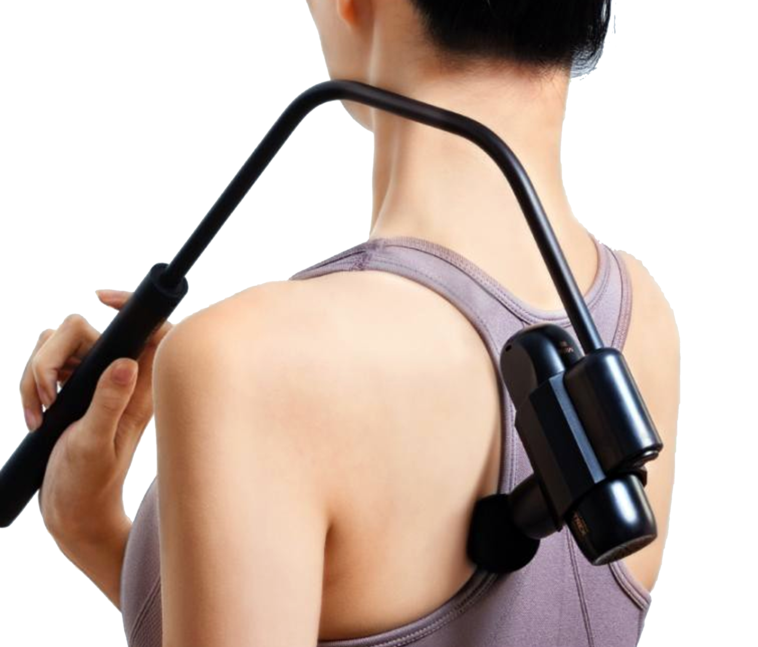 Massage Gun with Detachable Extension Handle