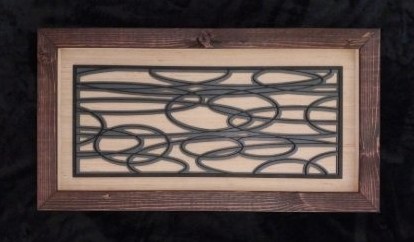 Layered Bubble Design Modern Wall Art