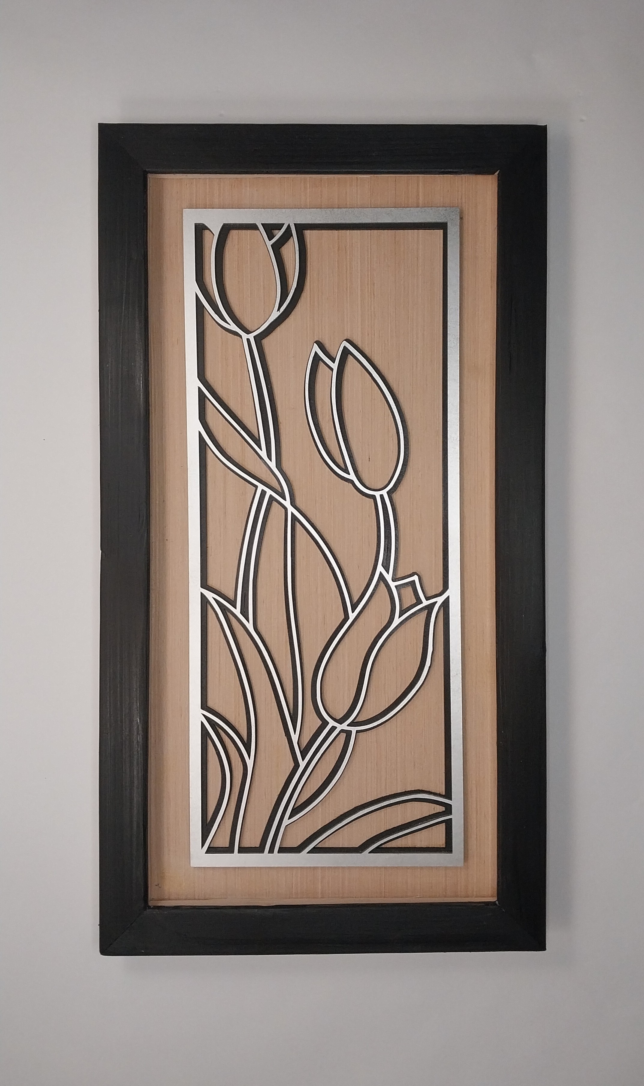 Tulip Layered Wall Art