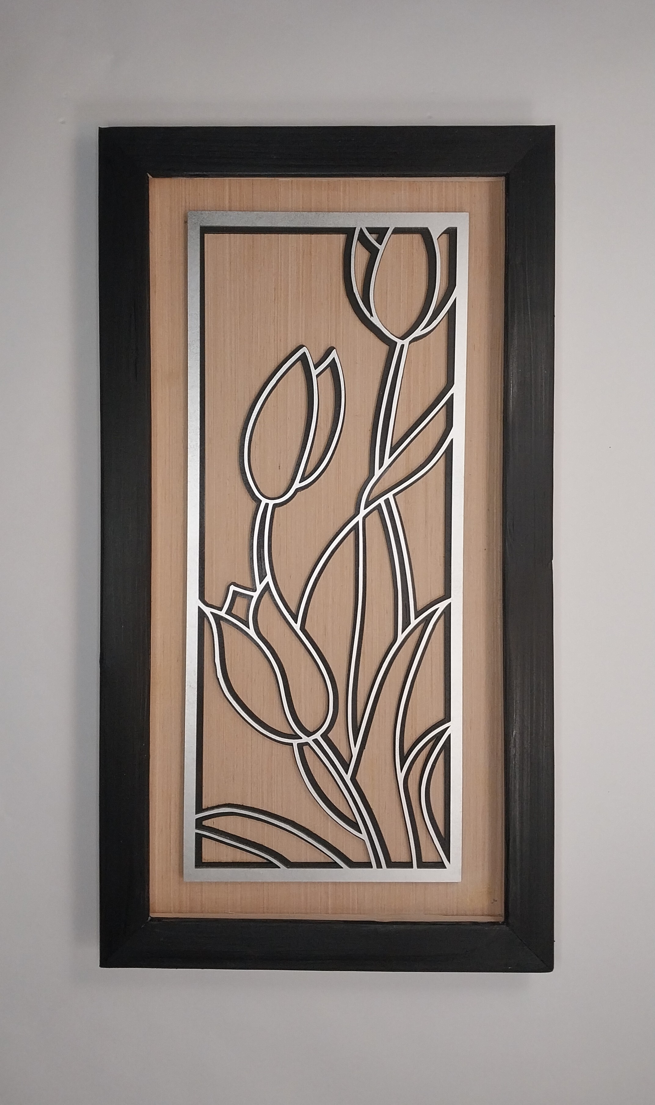 Tulip Layered Wall Art