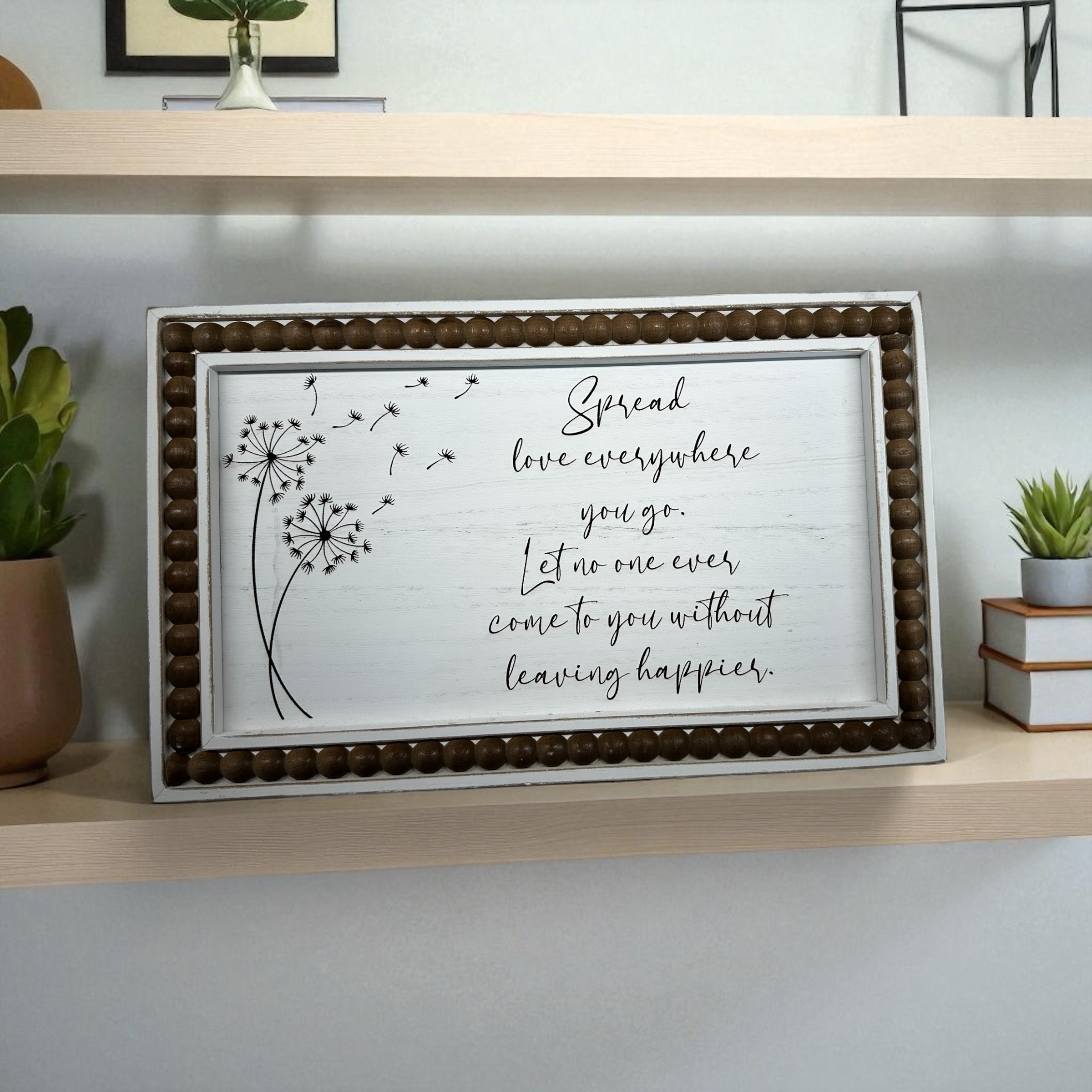 Inspirational Quote Wooden Wall Sign