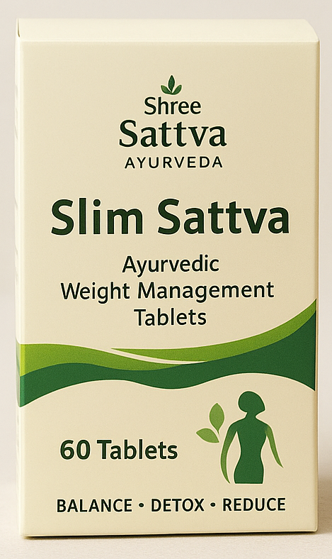 Slim Sattva Ayurvedic Weight Management Tablets