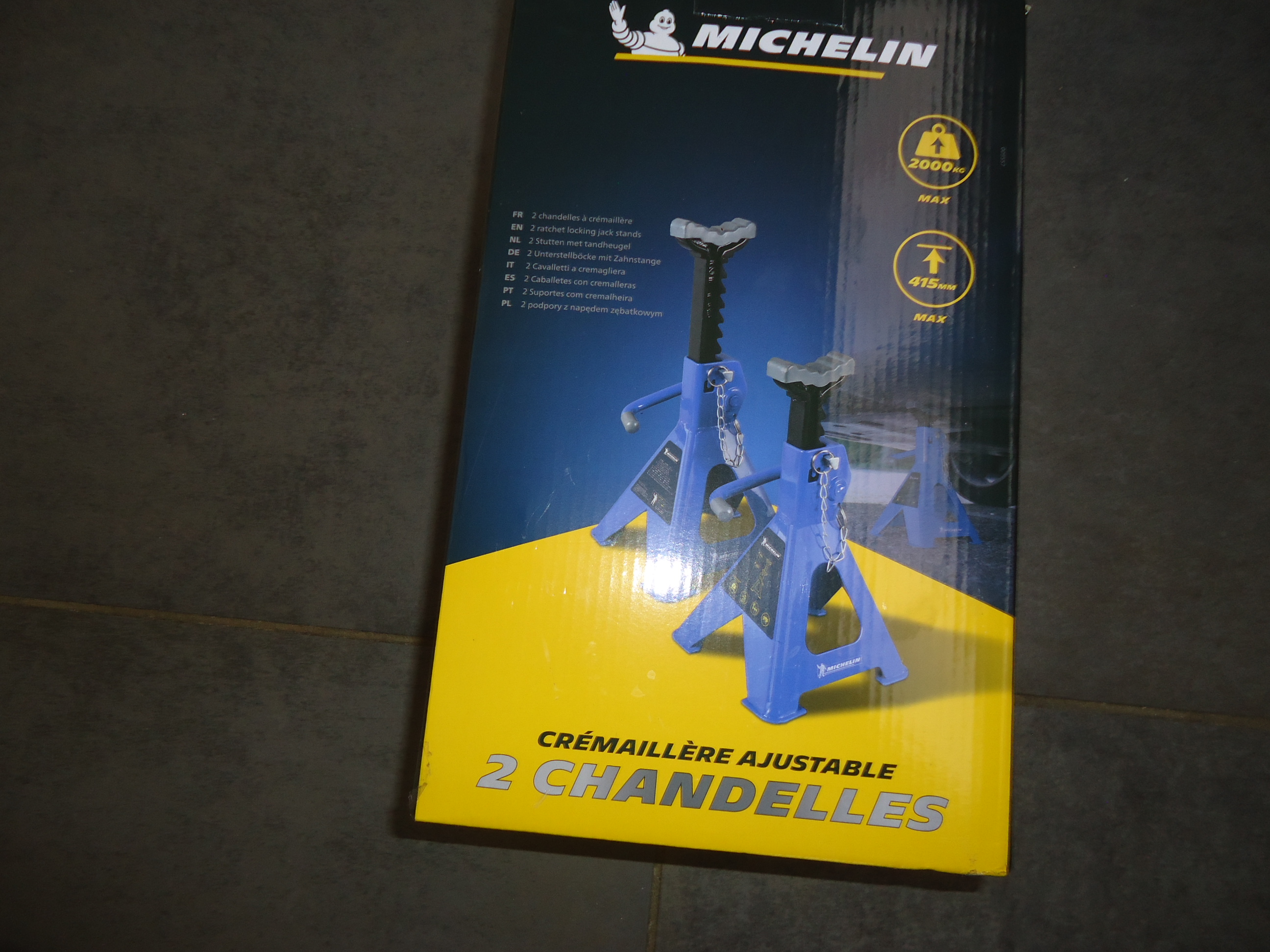 2 chandelles Michelin