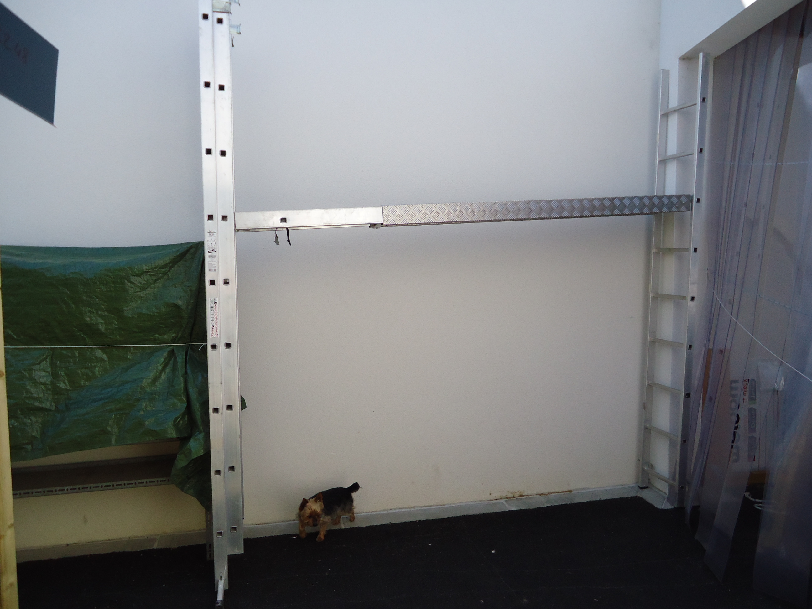 Échelle en aluminium télescopique