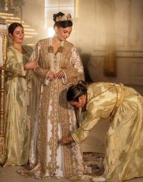 Caftan marocain de mariée