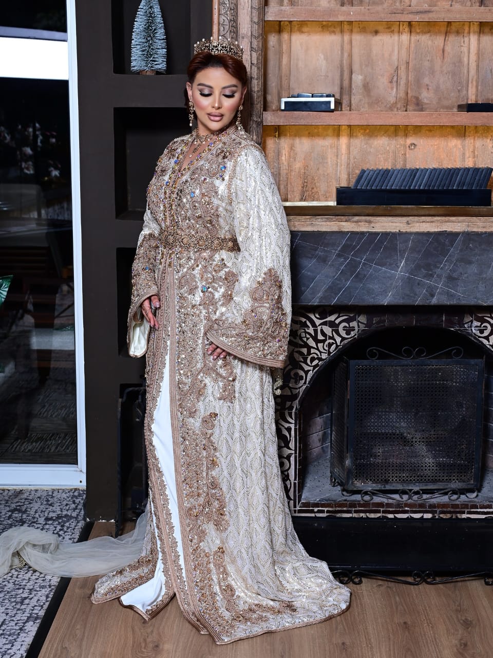 Caftan marocain de luxe