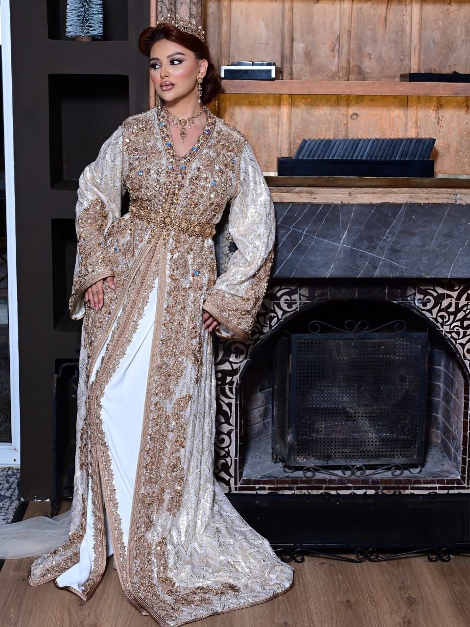 Caftan marocain de luxe