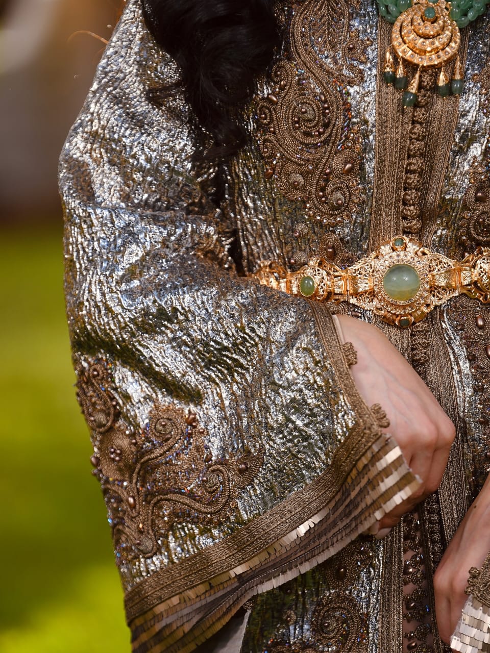 Caftan marocain brodé