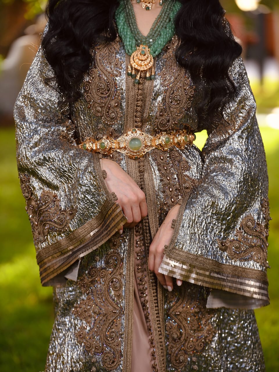 Caftan marocain brodé