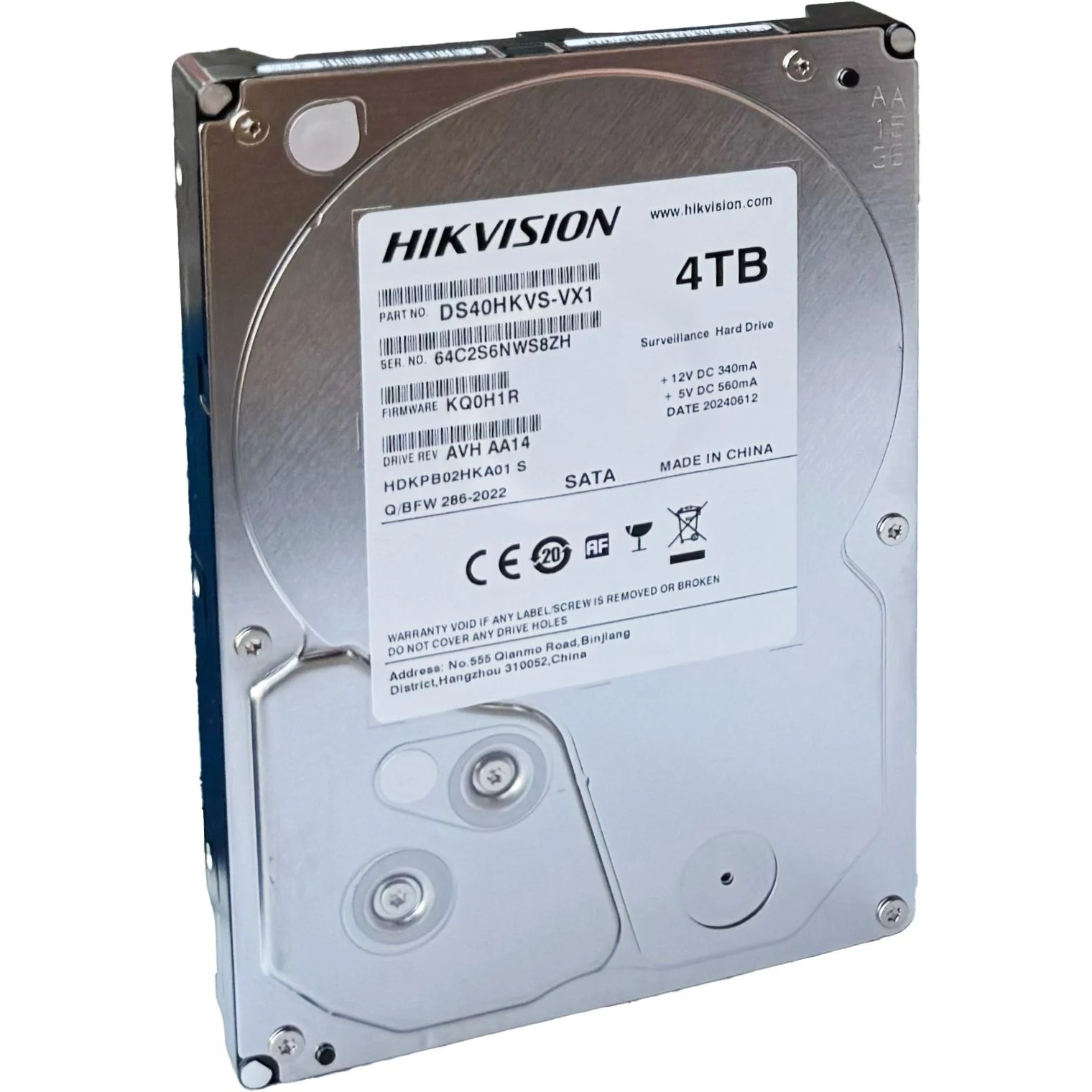 Hikvision 4TB Hard Disk