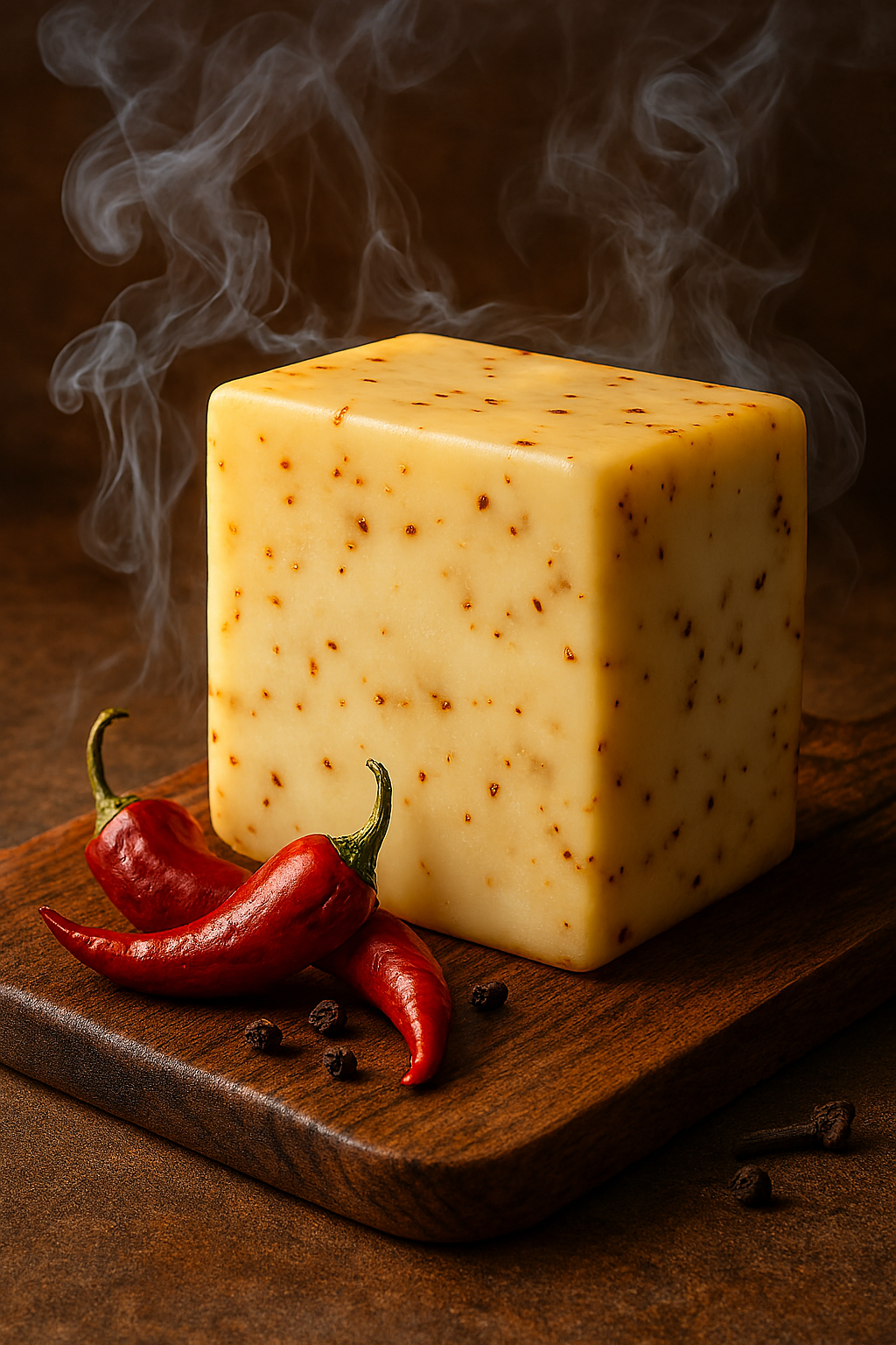 Smoked pepper jack cheeses