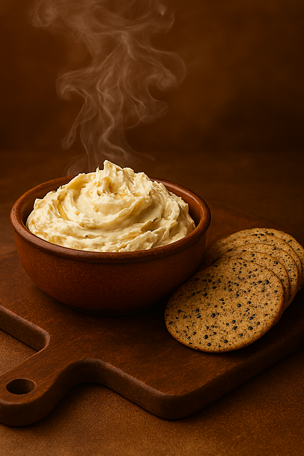 Smoked cream cheese
