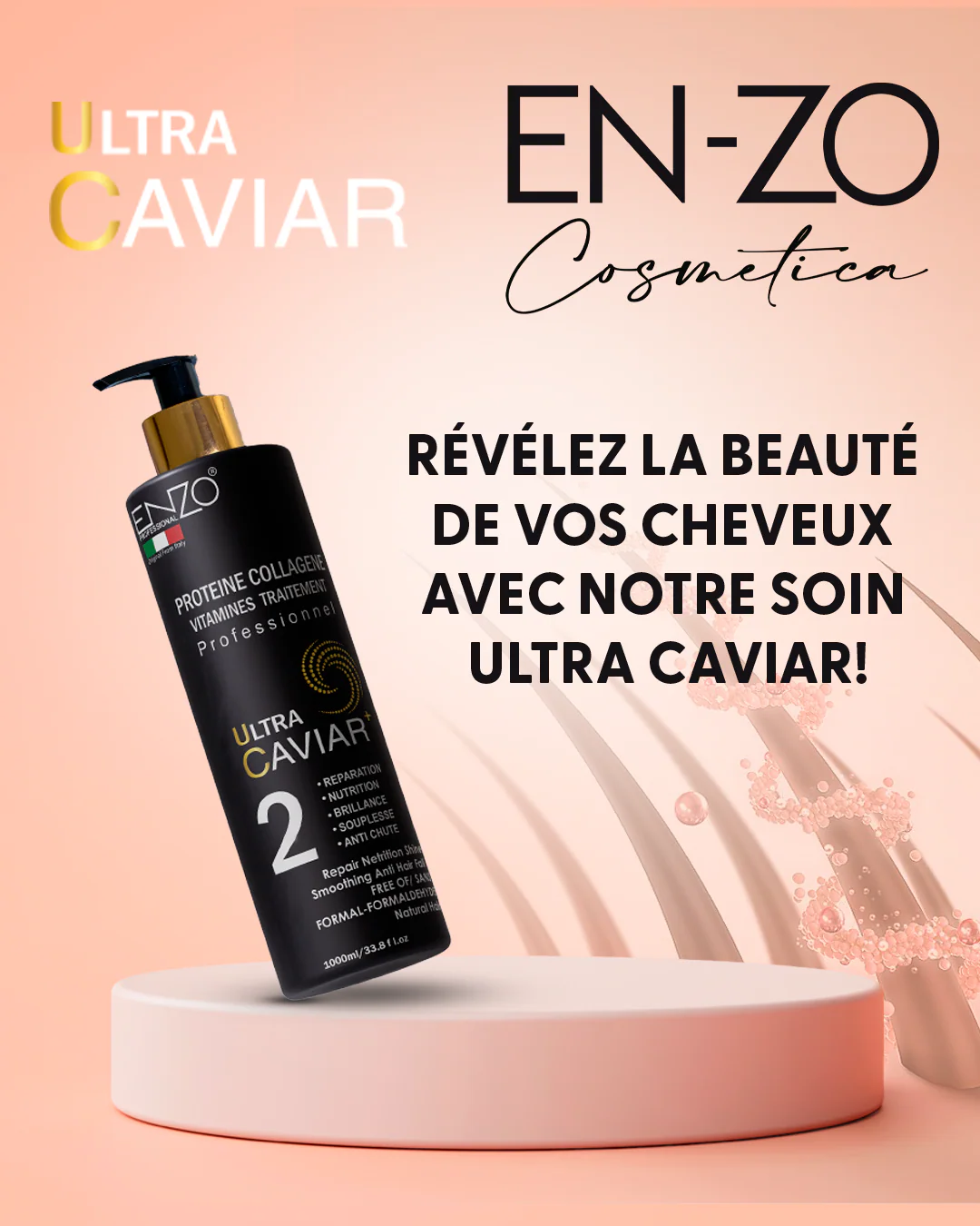 ENZO Protéine Collagène ULTRA CAVIAR ORIGINAL