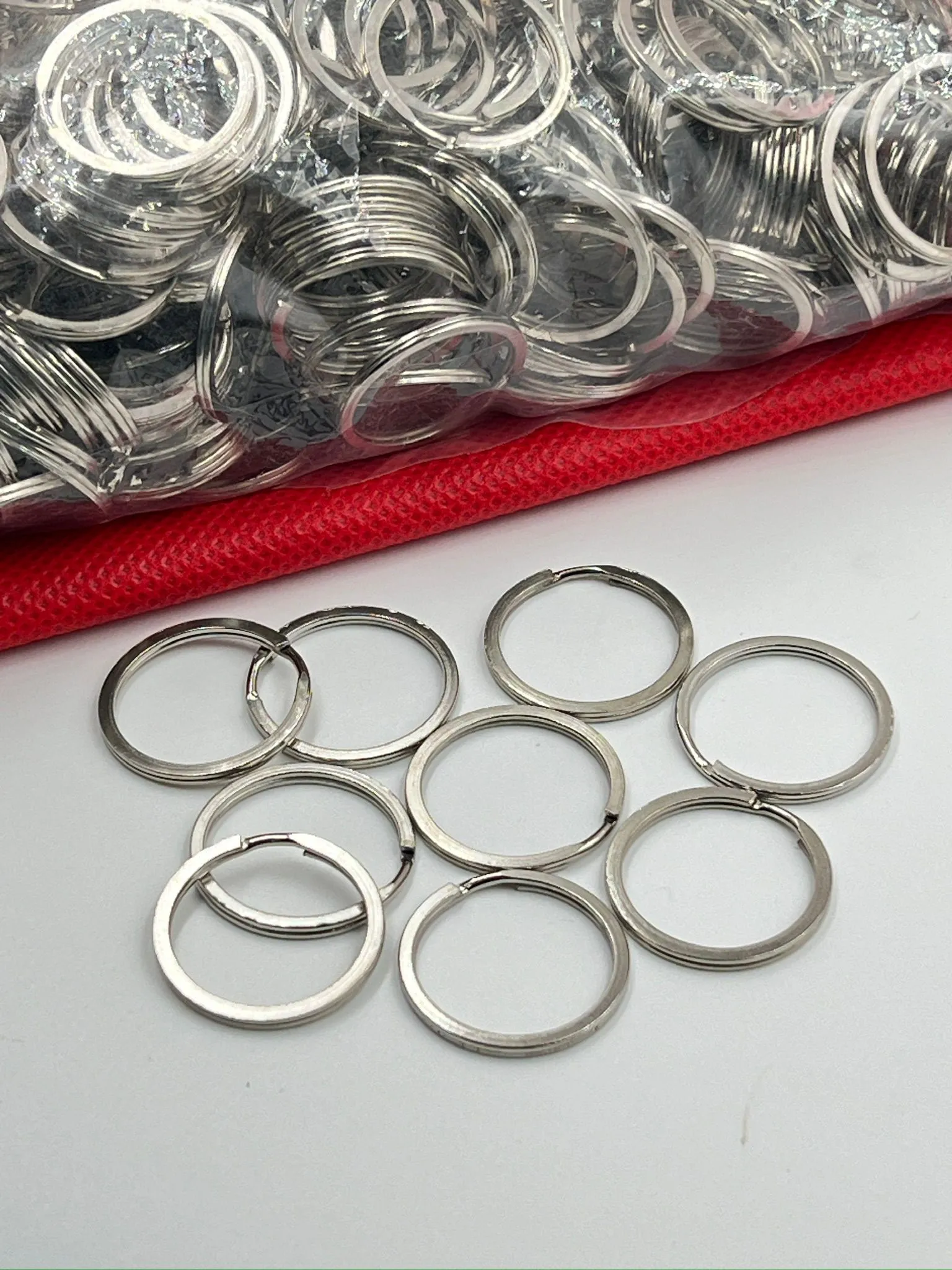 2.5 cm Demir Anahtarlık Halkası