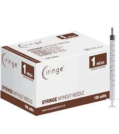 1ml Syringe Without Needle