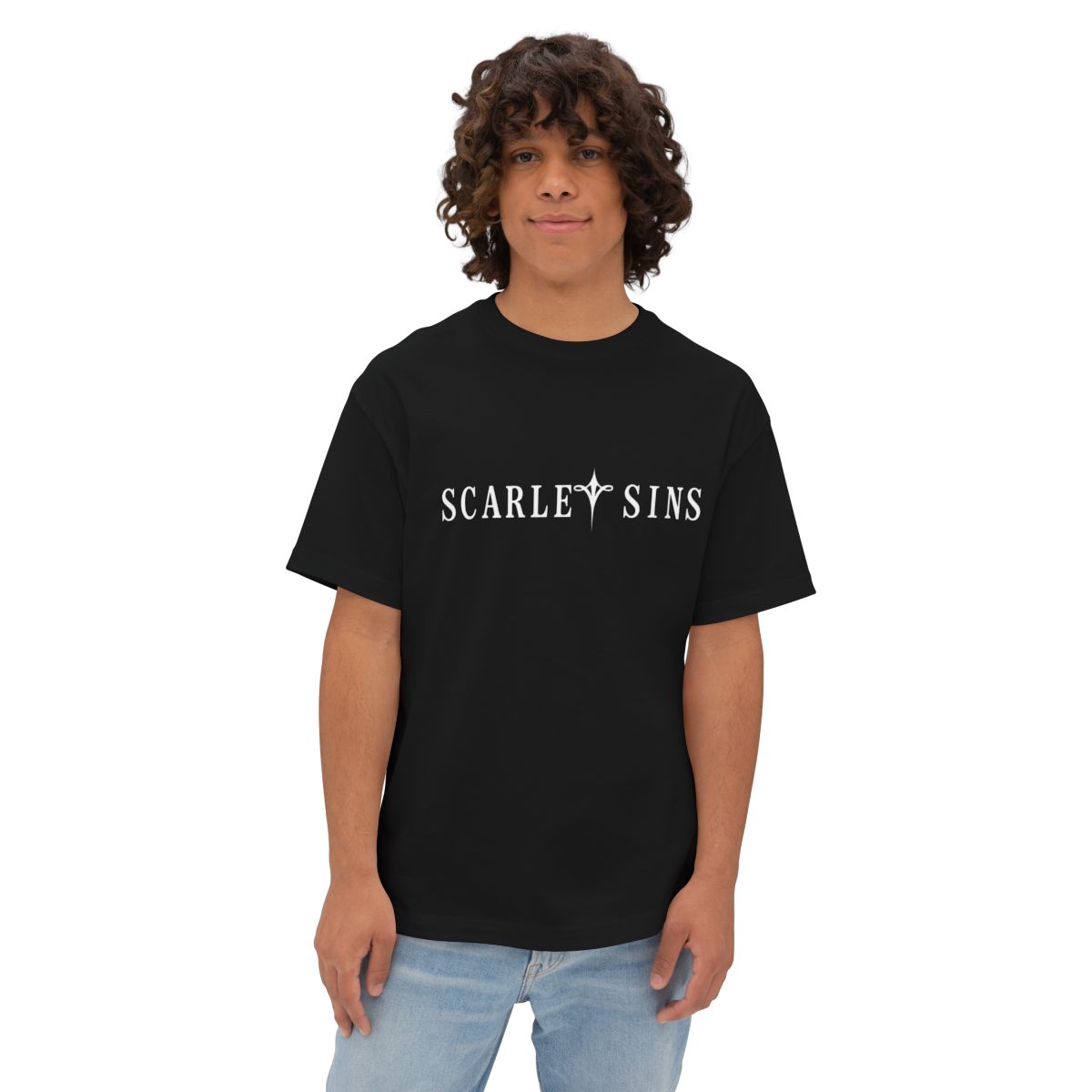 Scarlet Sins Unisex Oversized Boxy T-shirt