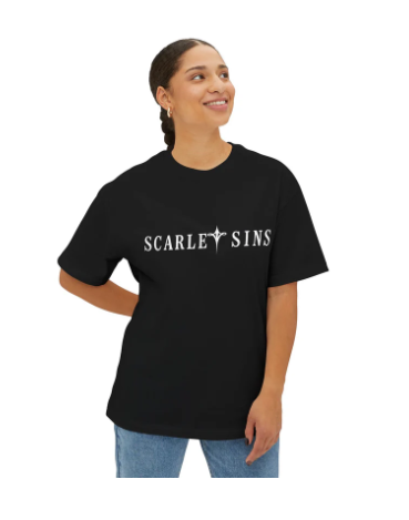 Scarlet Sins Unisex Oversized Boxy T-shirt