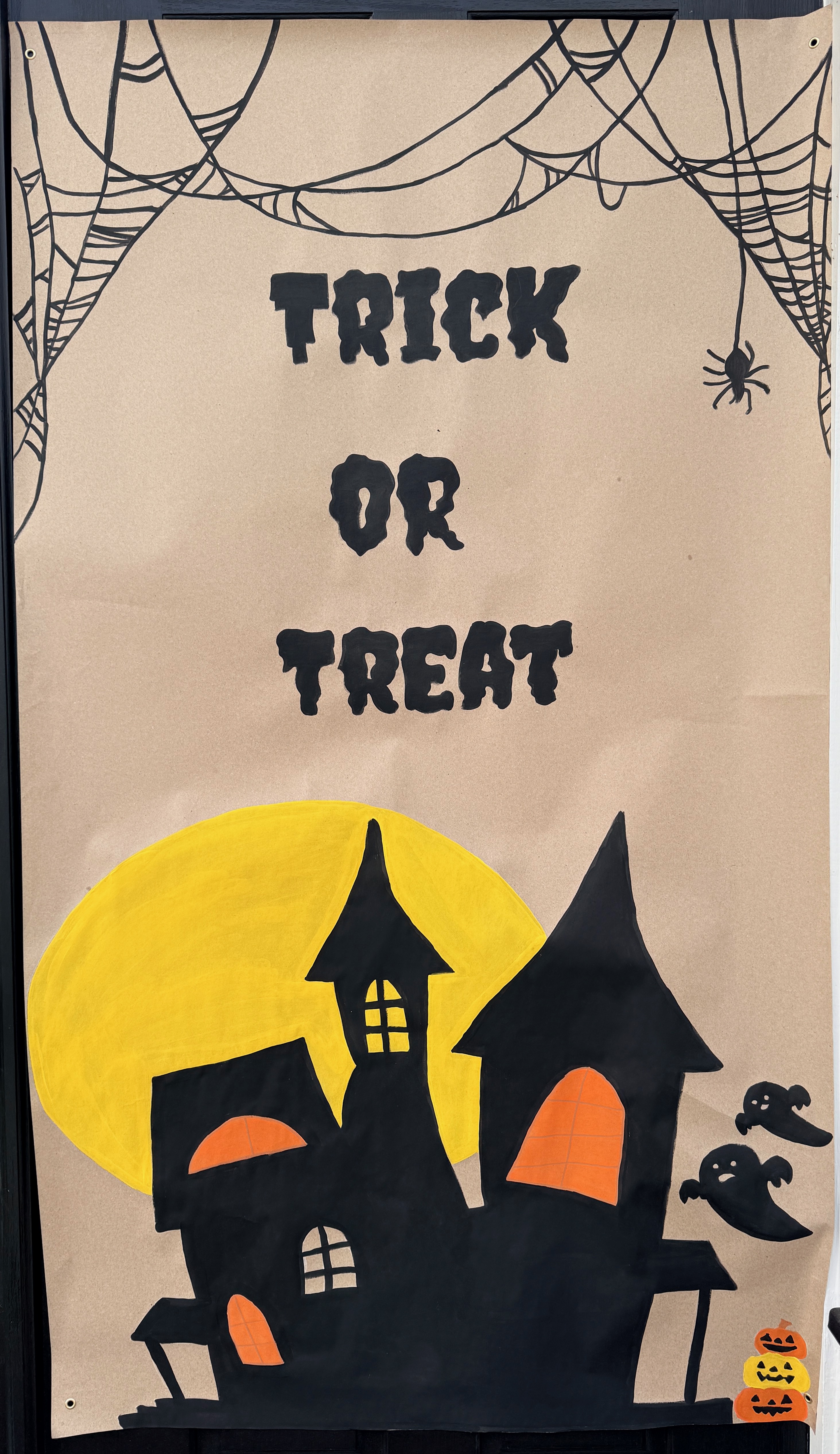 Halloween Trick or Treat Banner