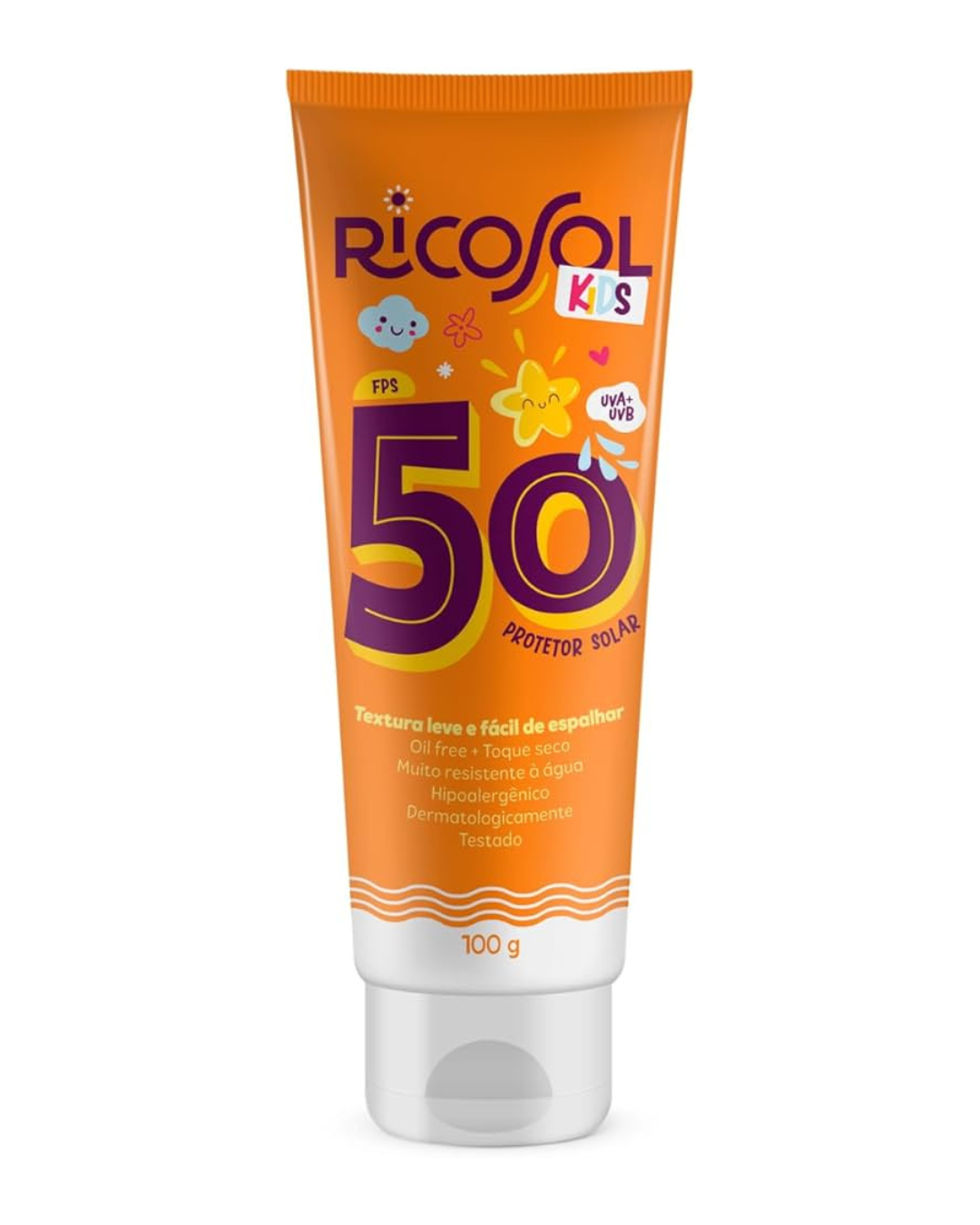 Protetor Solar Ricossol Kids FPS 50 100g