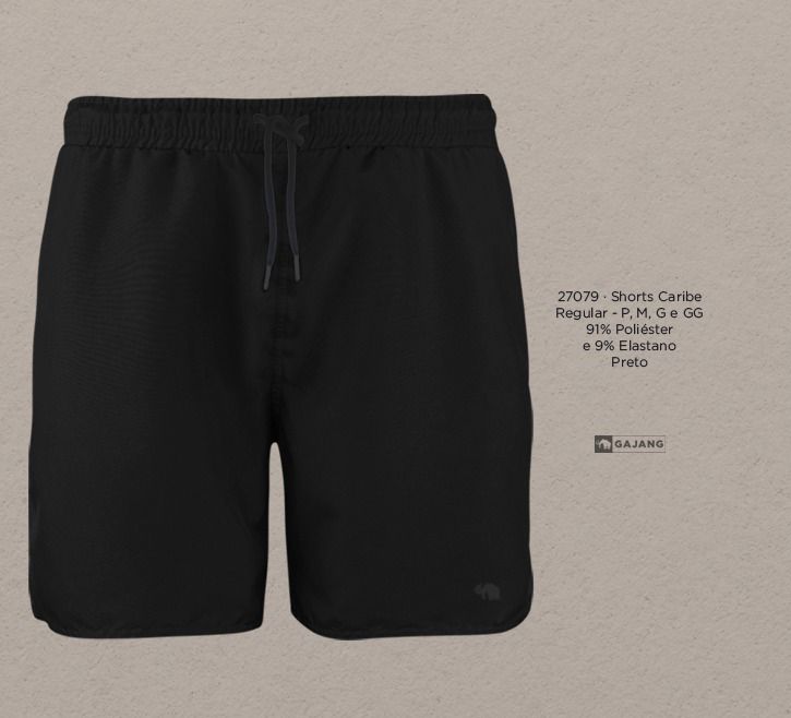 SHORT ELASTANO CARIBE